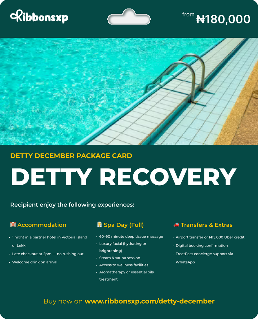 Detty December, sorted before you land.