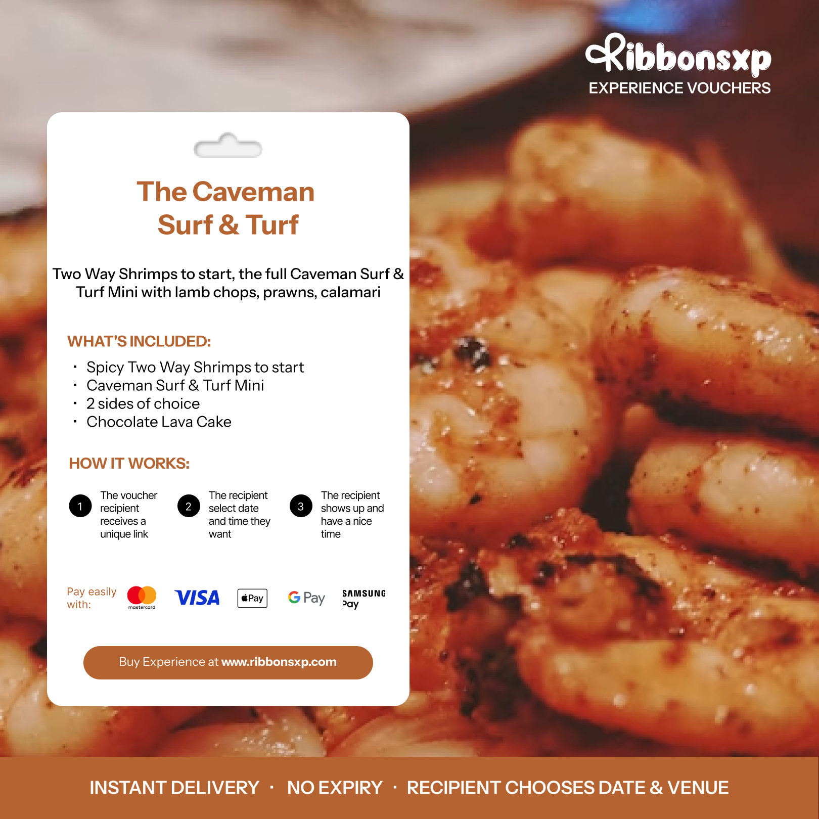 The Caveman Surf & Turf