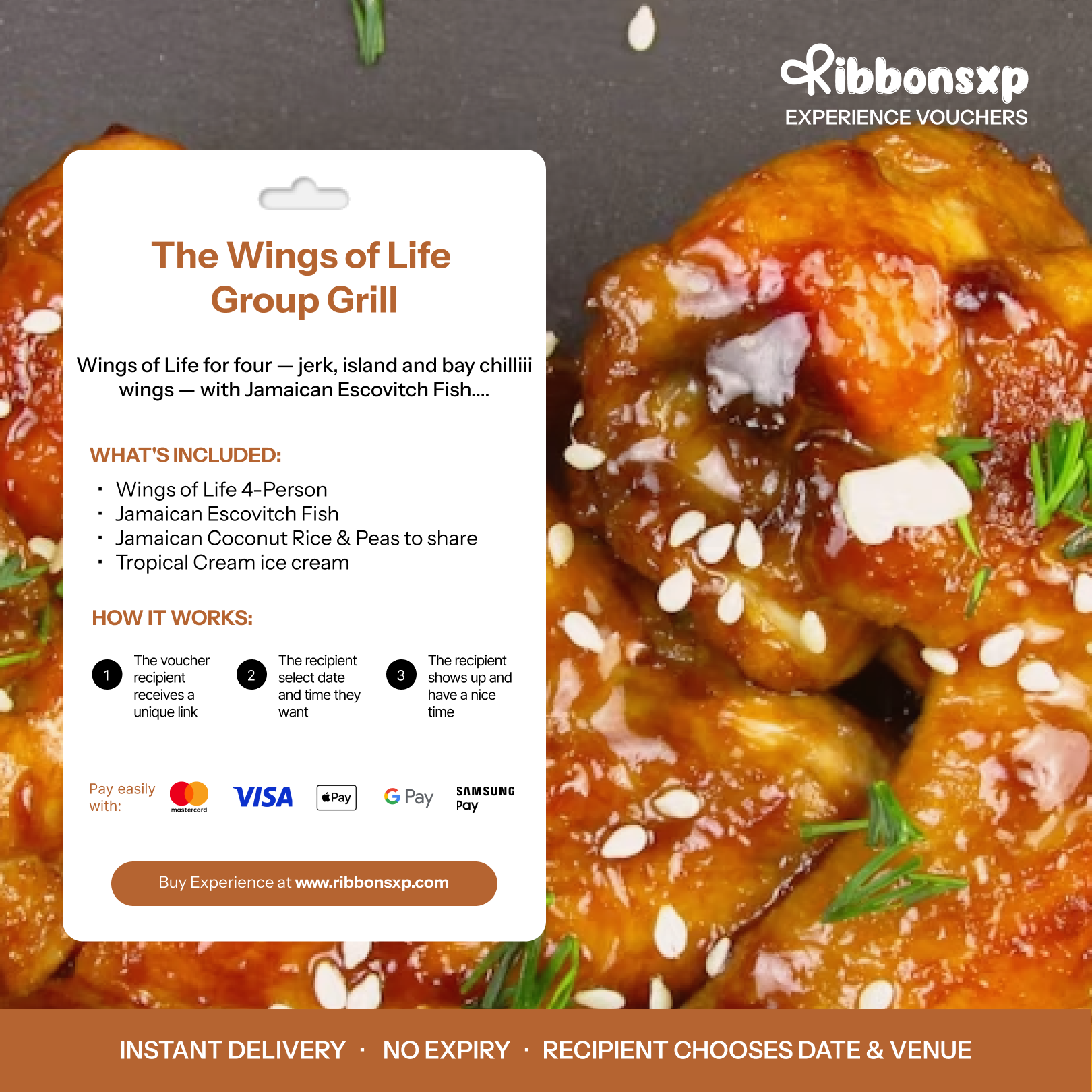 The Wings of Life Group Grill