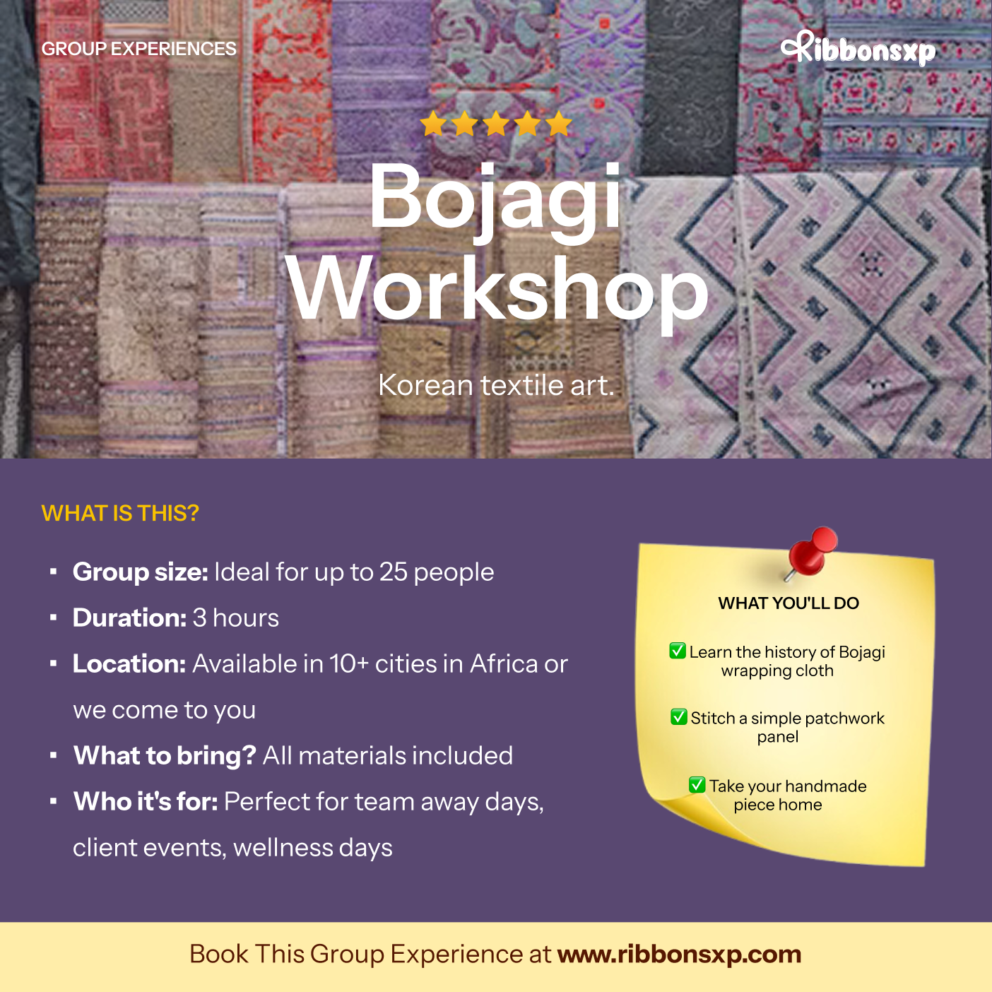 Bojagi Workshop