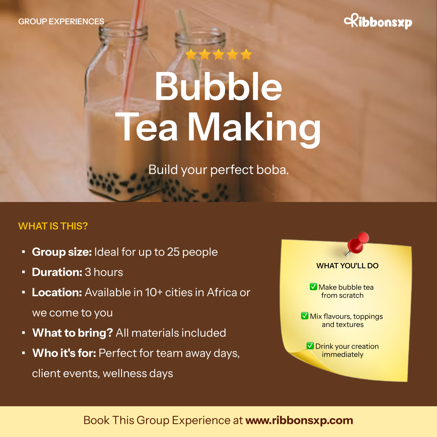 Bubble Tea Making
