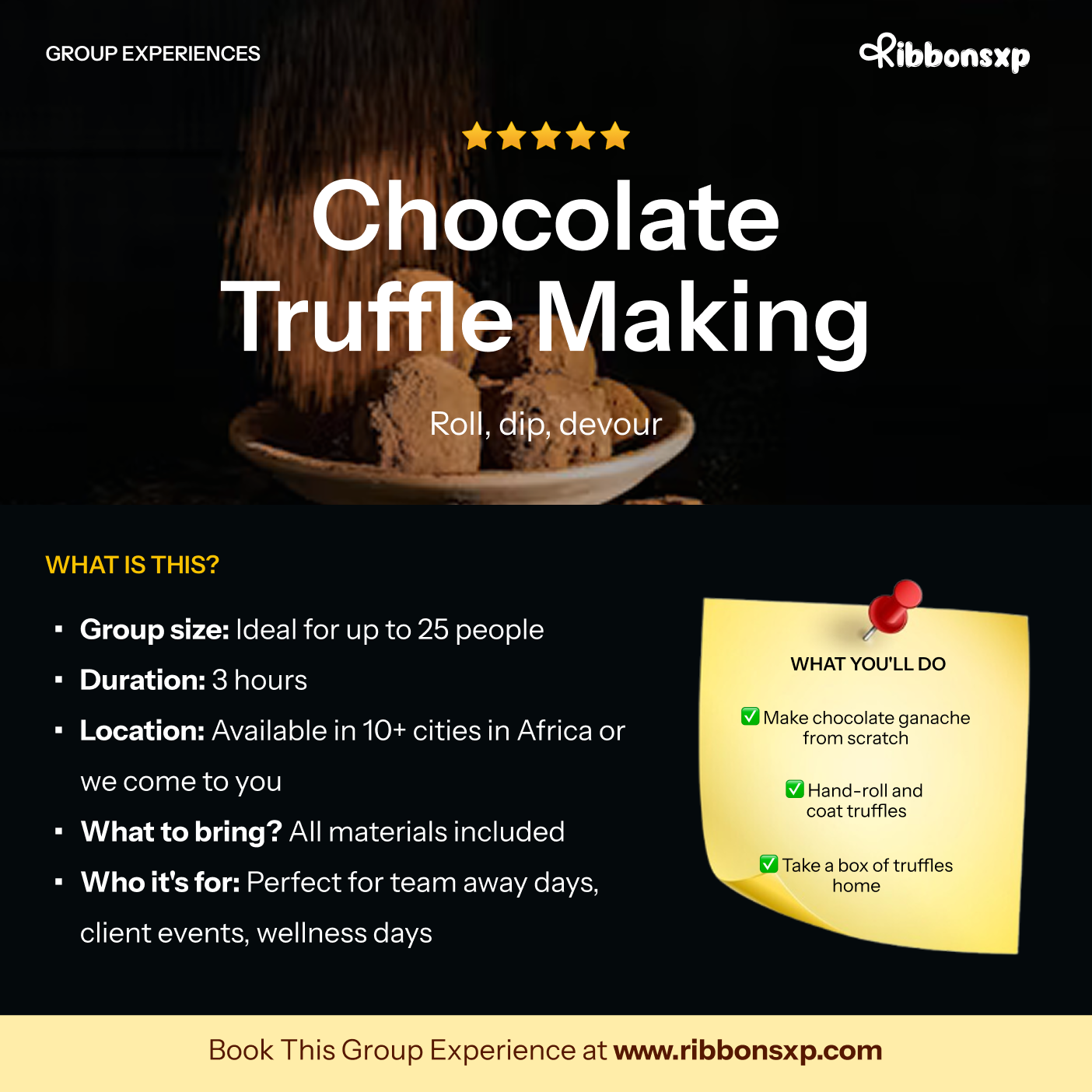 Chocolate Truffle Making