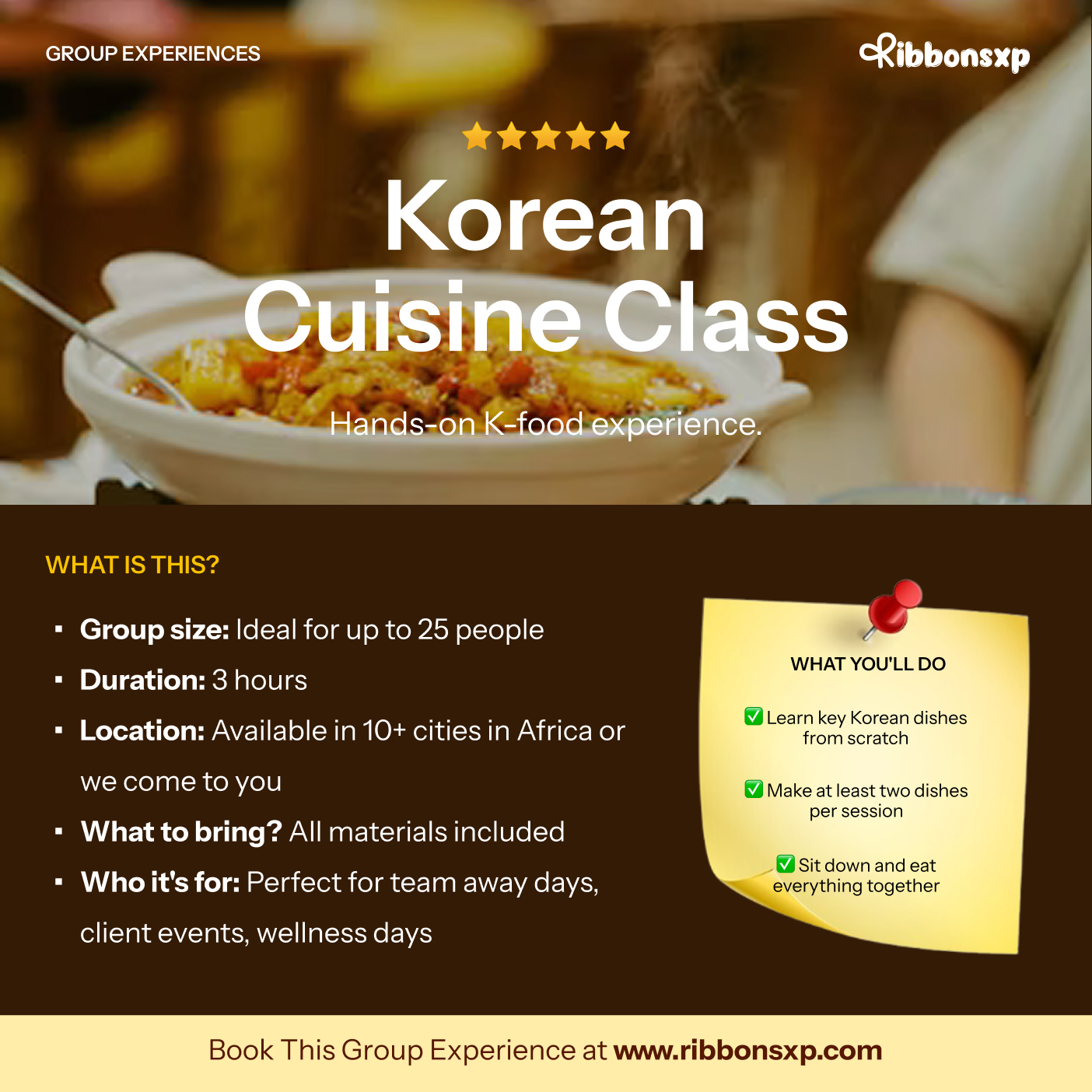 Korean Cuisine Class
