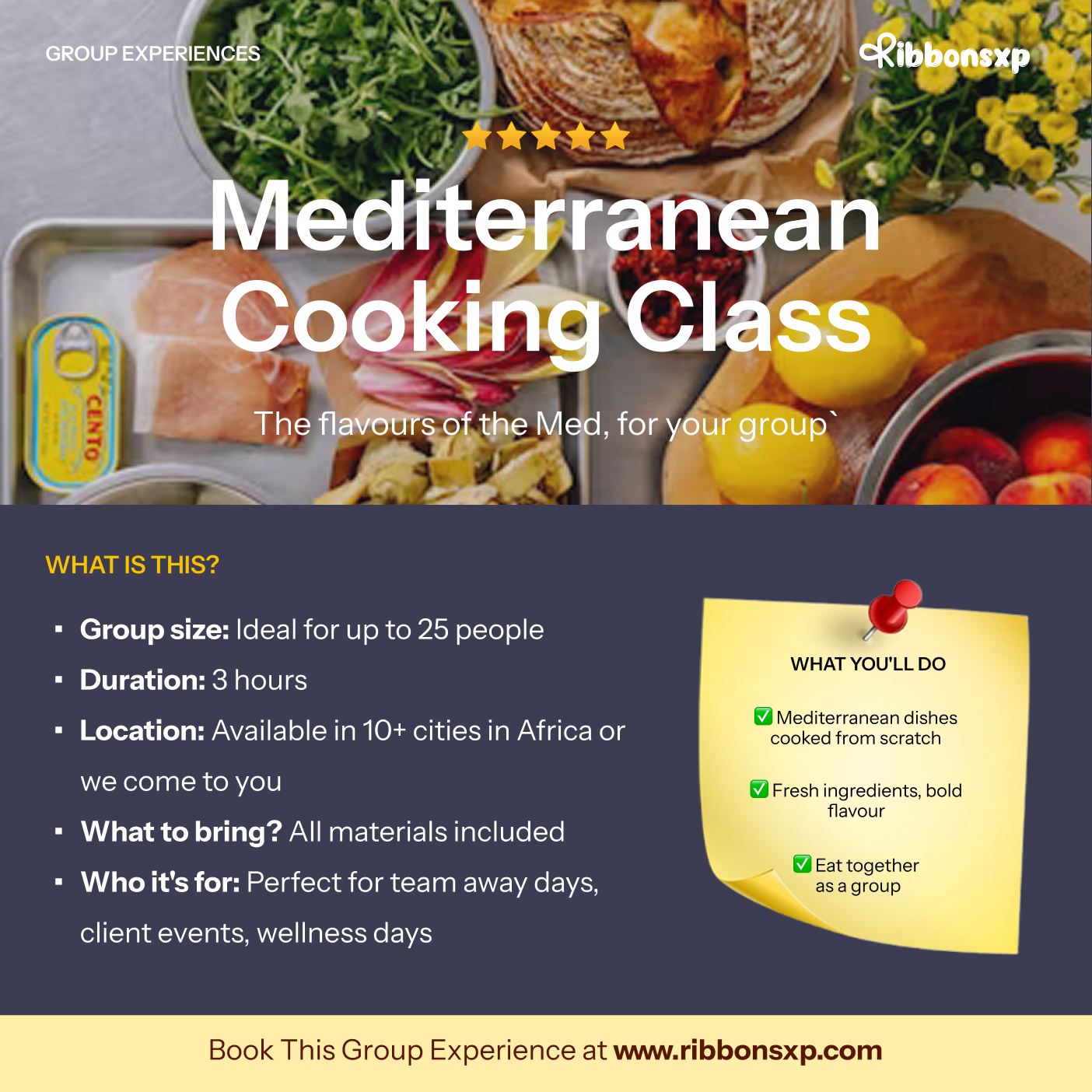 Mediterranean Cooking Class