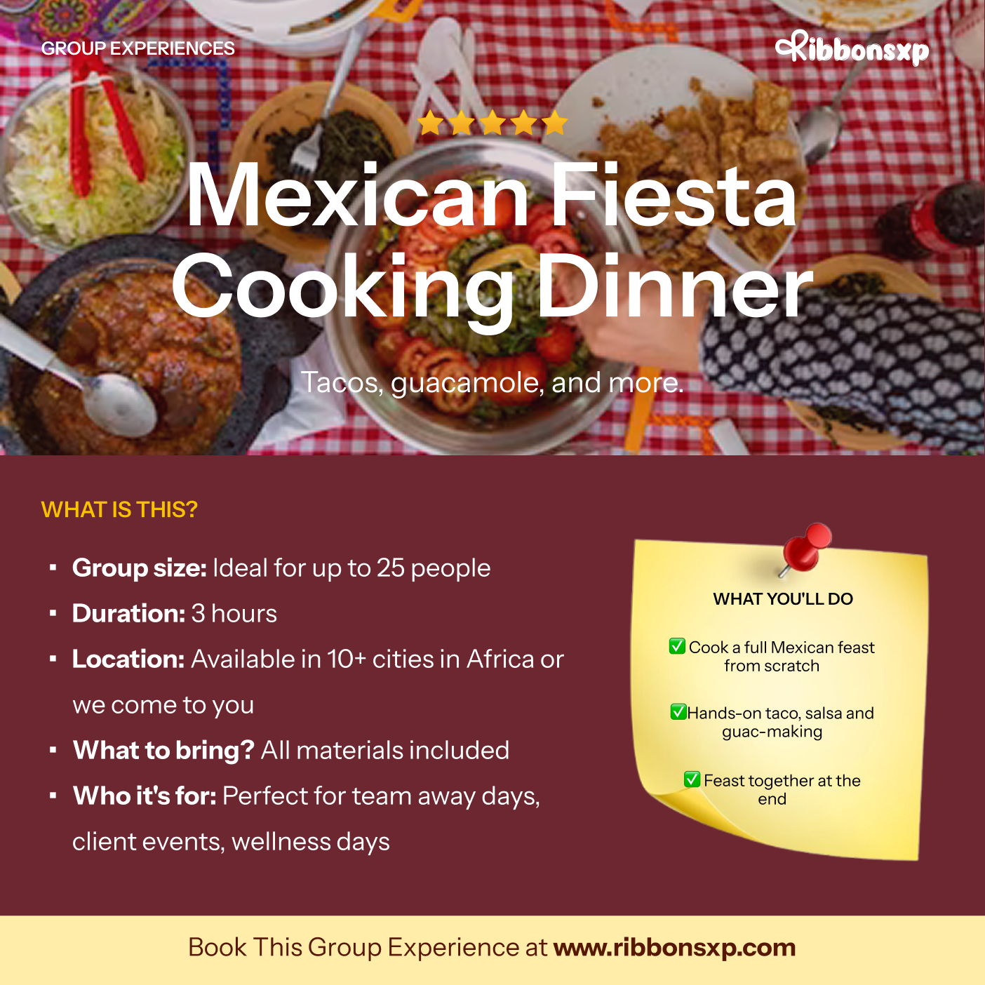 Mexican Fiesta Cooking Dinner