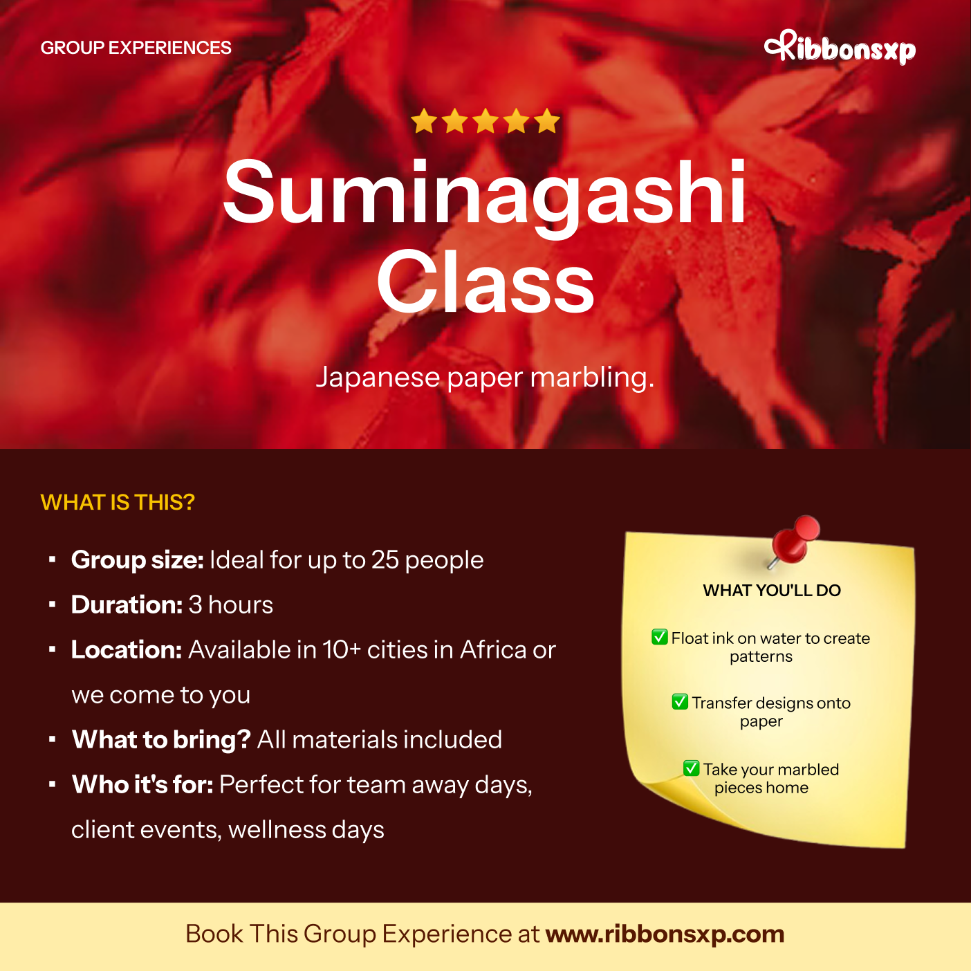 Suminagashi Class
