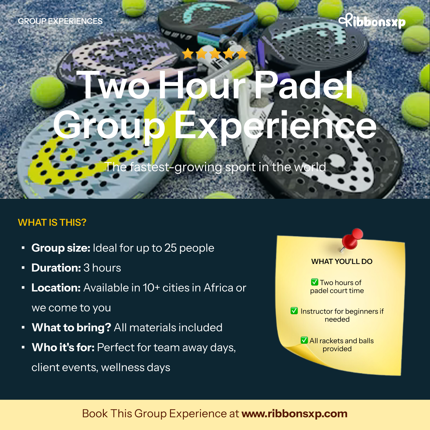 Two Hour Padel