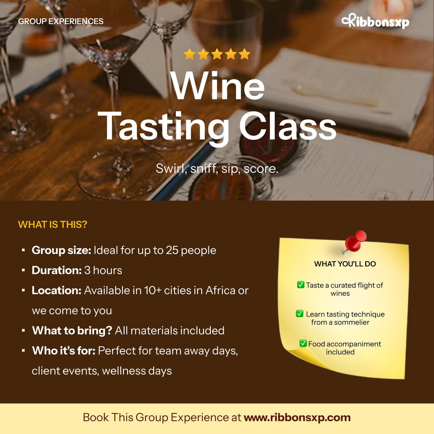 Wine Tasting Class
