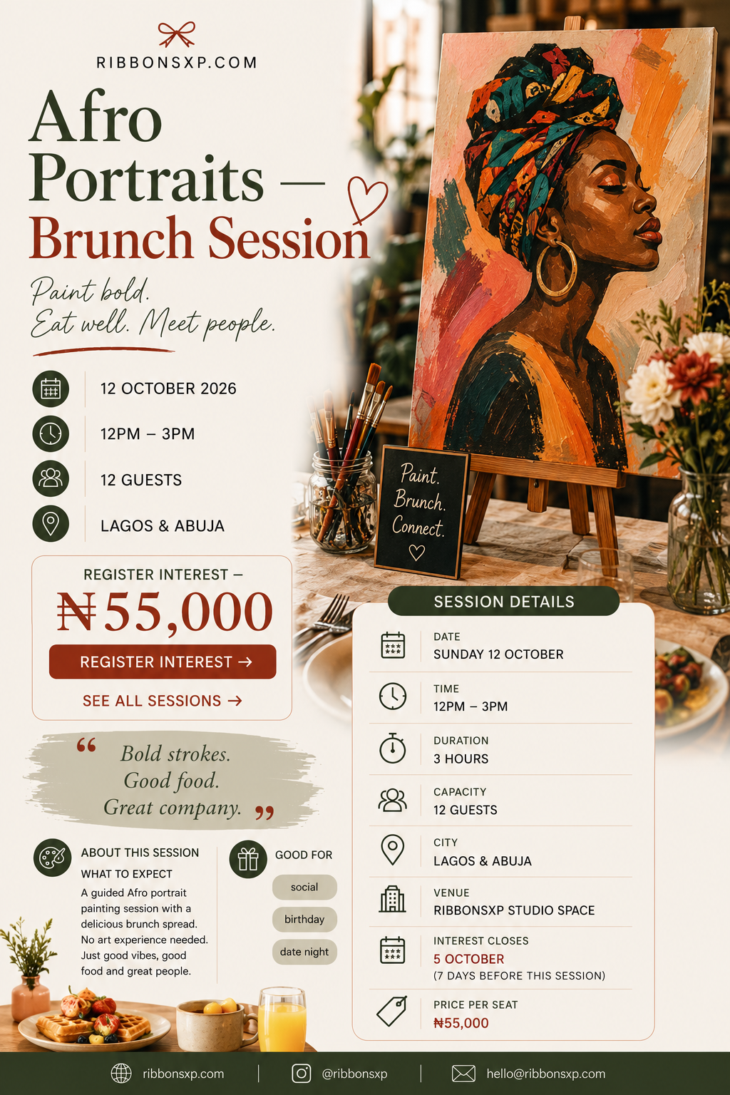 Afro Portraits — Brunch Session