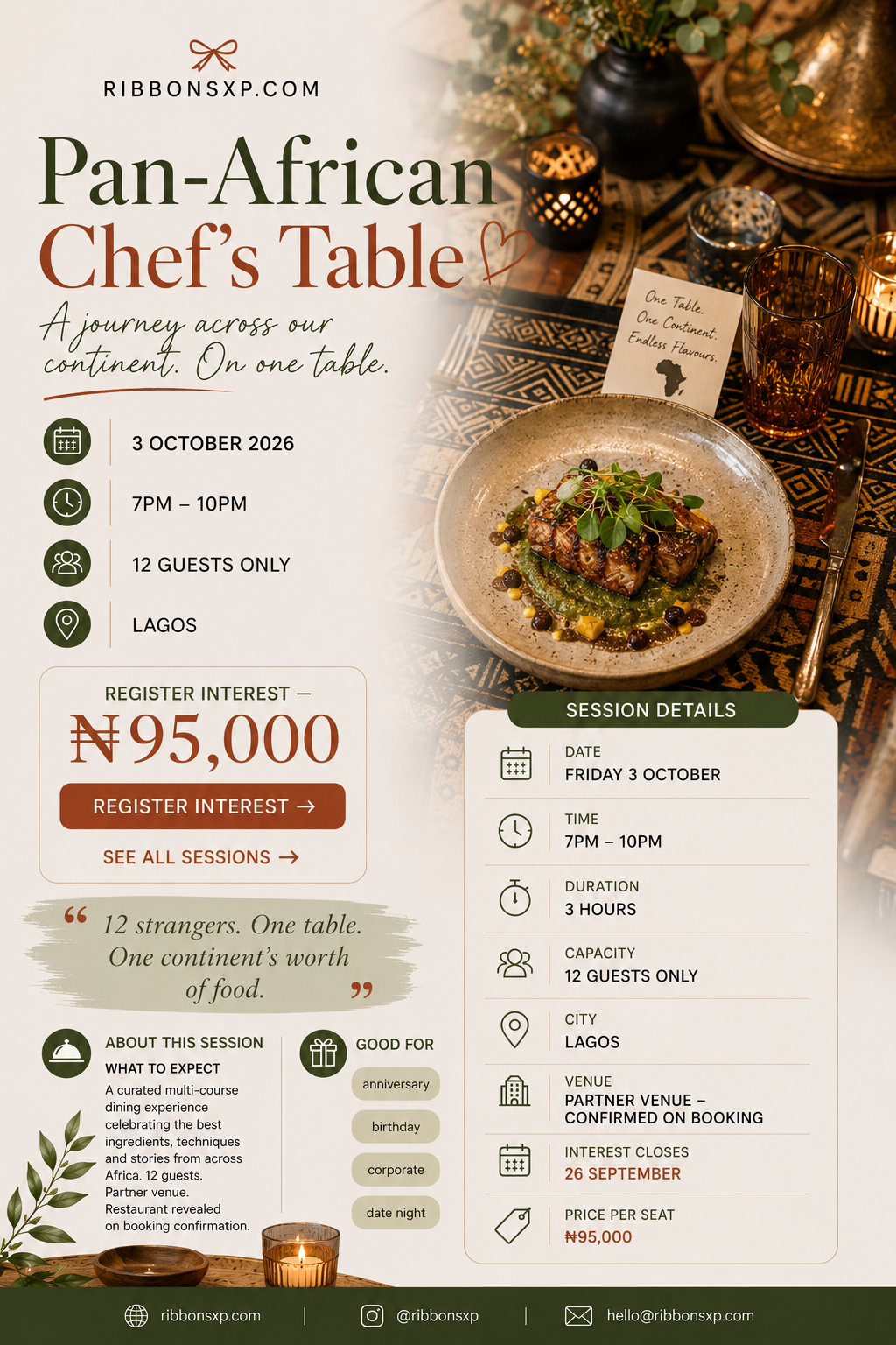 Pan-African Chef's Table