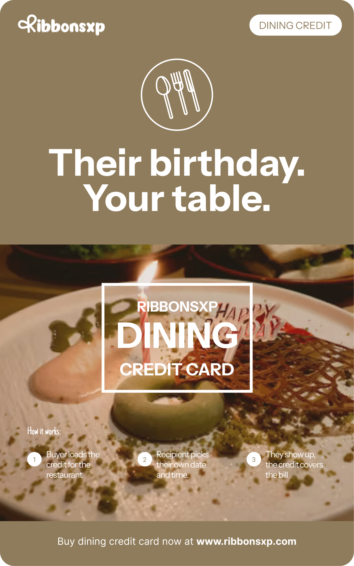 Their Birthday. Your Table. — A Simple Way to Show Up for Someone's Big Day