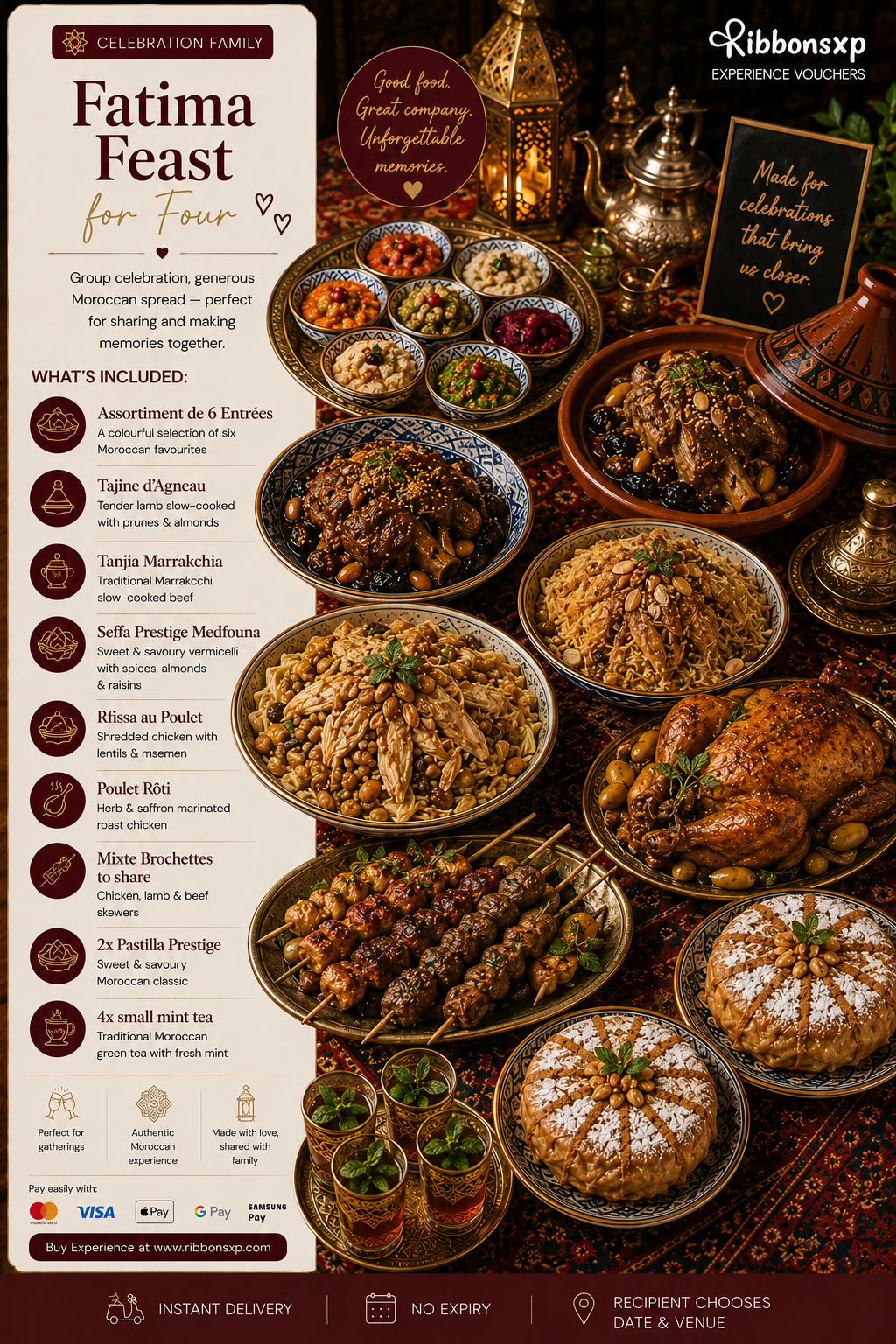 Fatima Feast for Four