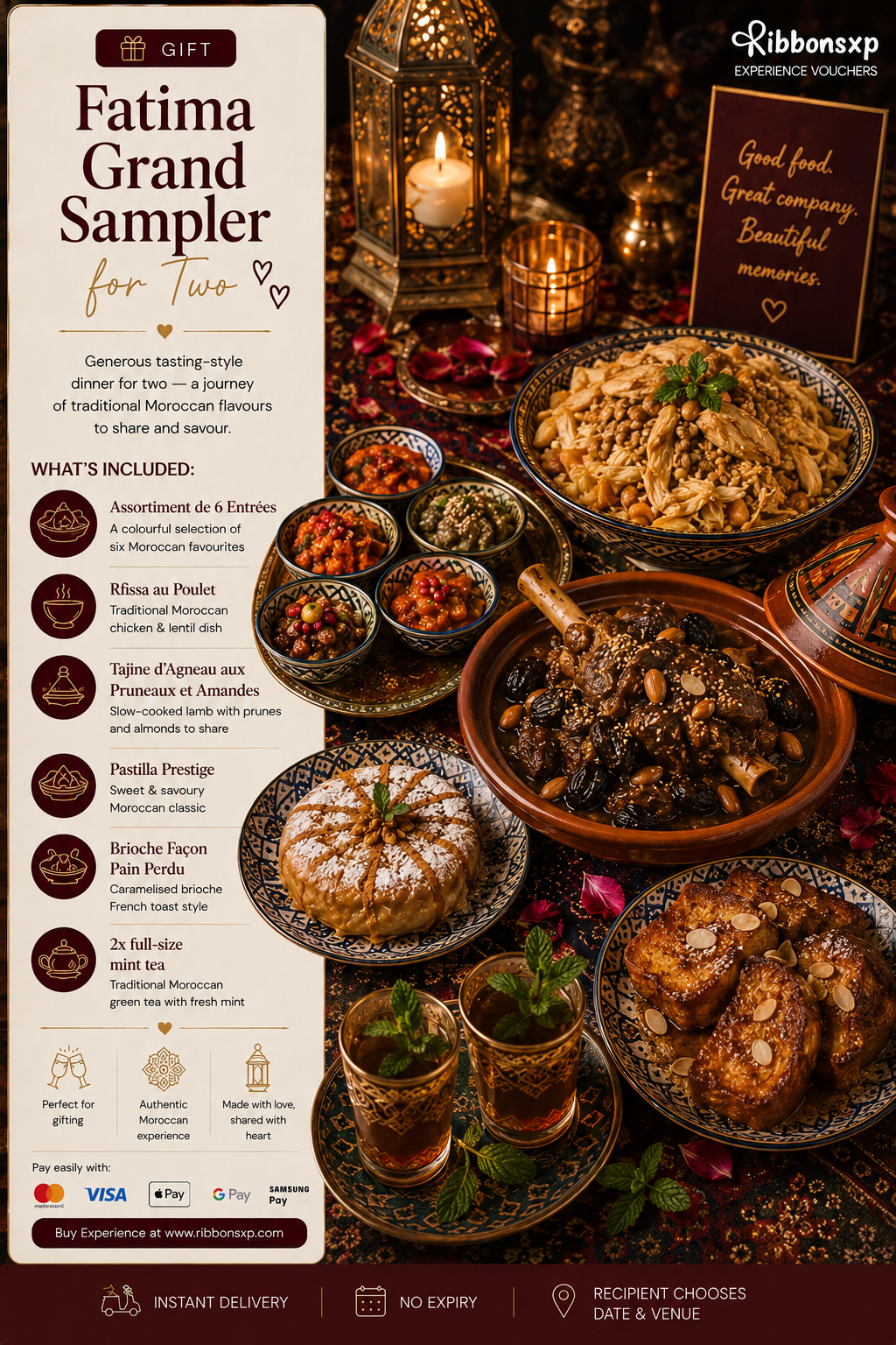 Fatima Grand Sampler for Two