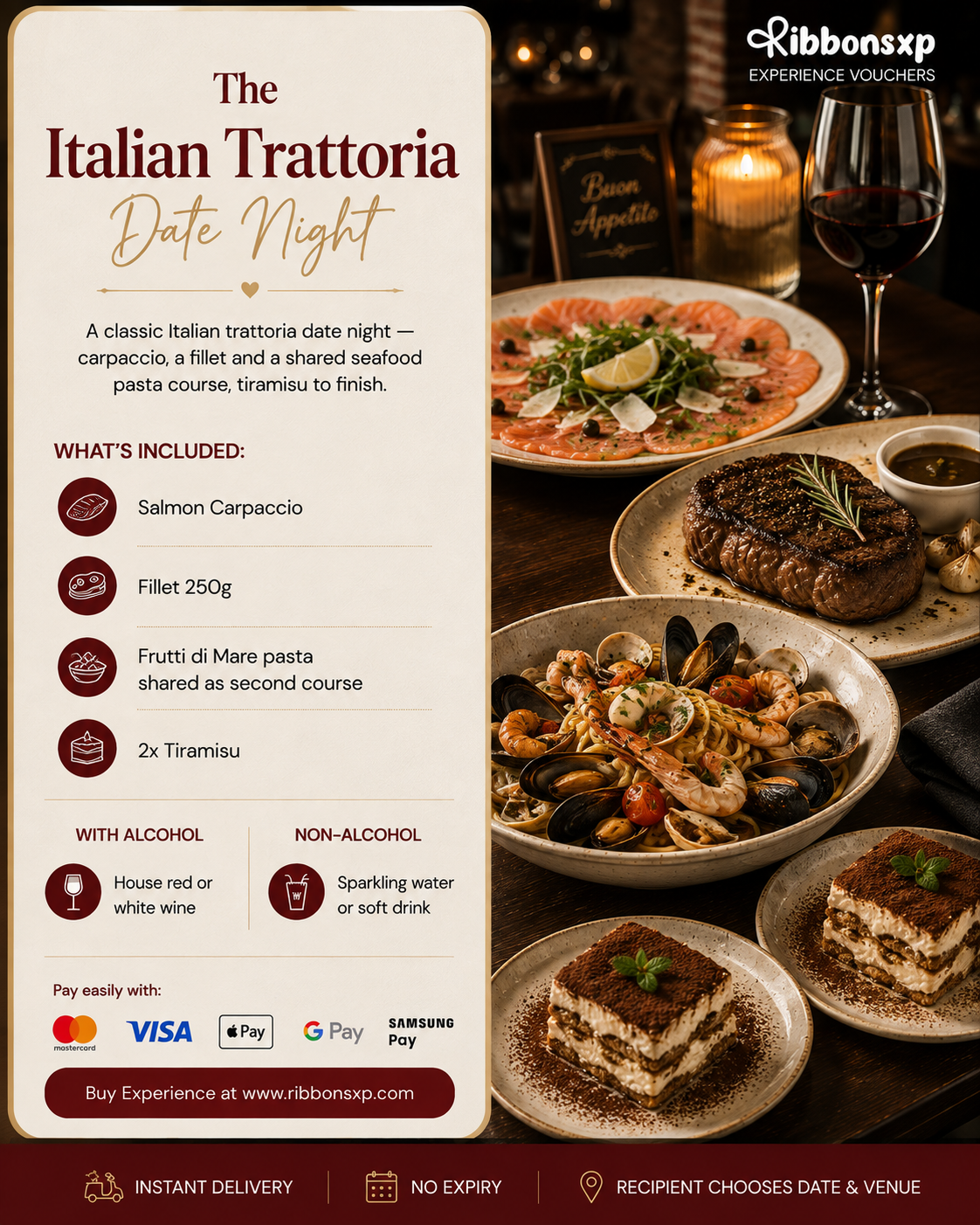 The Italian Trattoria Date Night