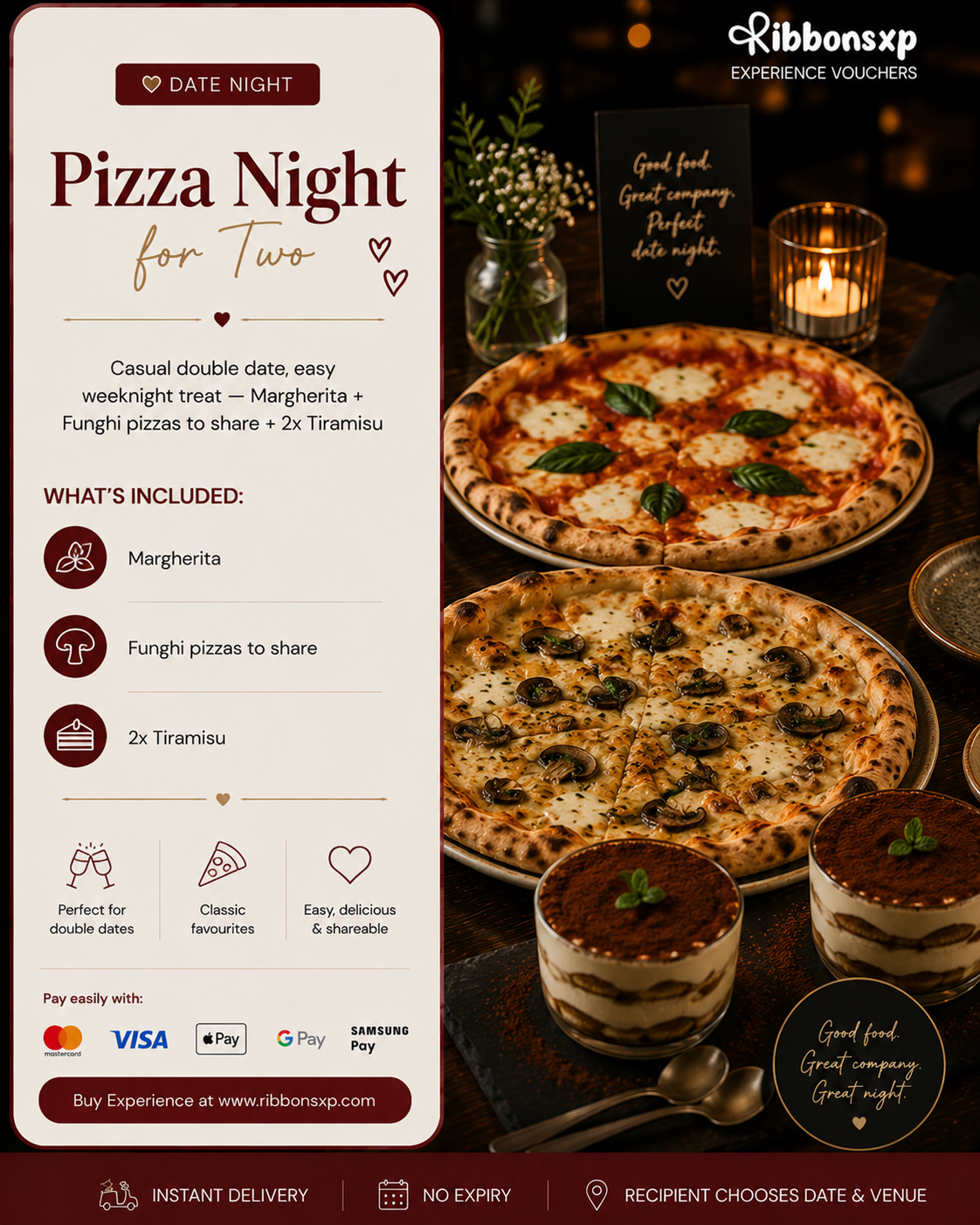 Pizza Night for Two