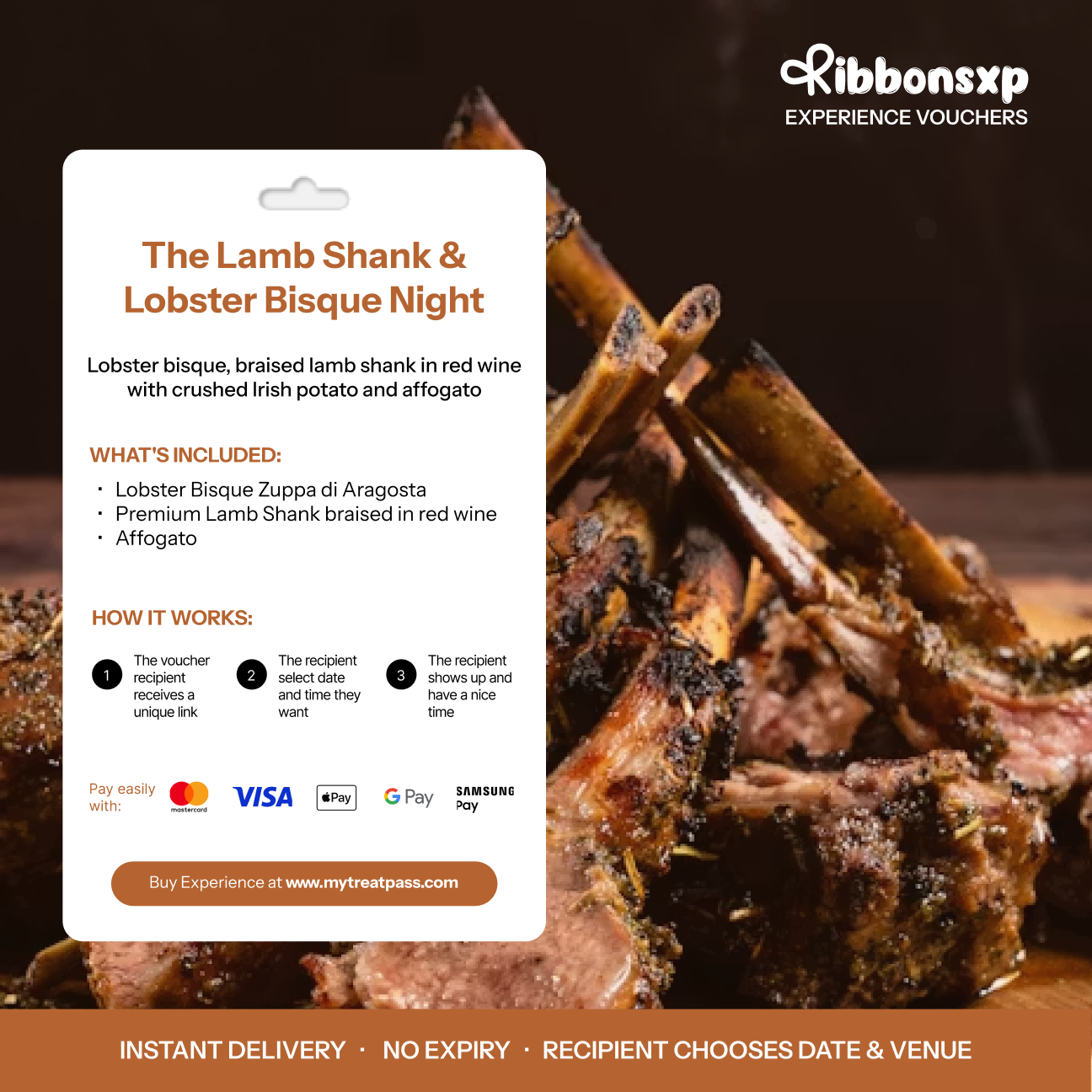 The Lamb Shank & Lobster Bisque Night