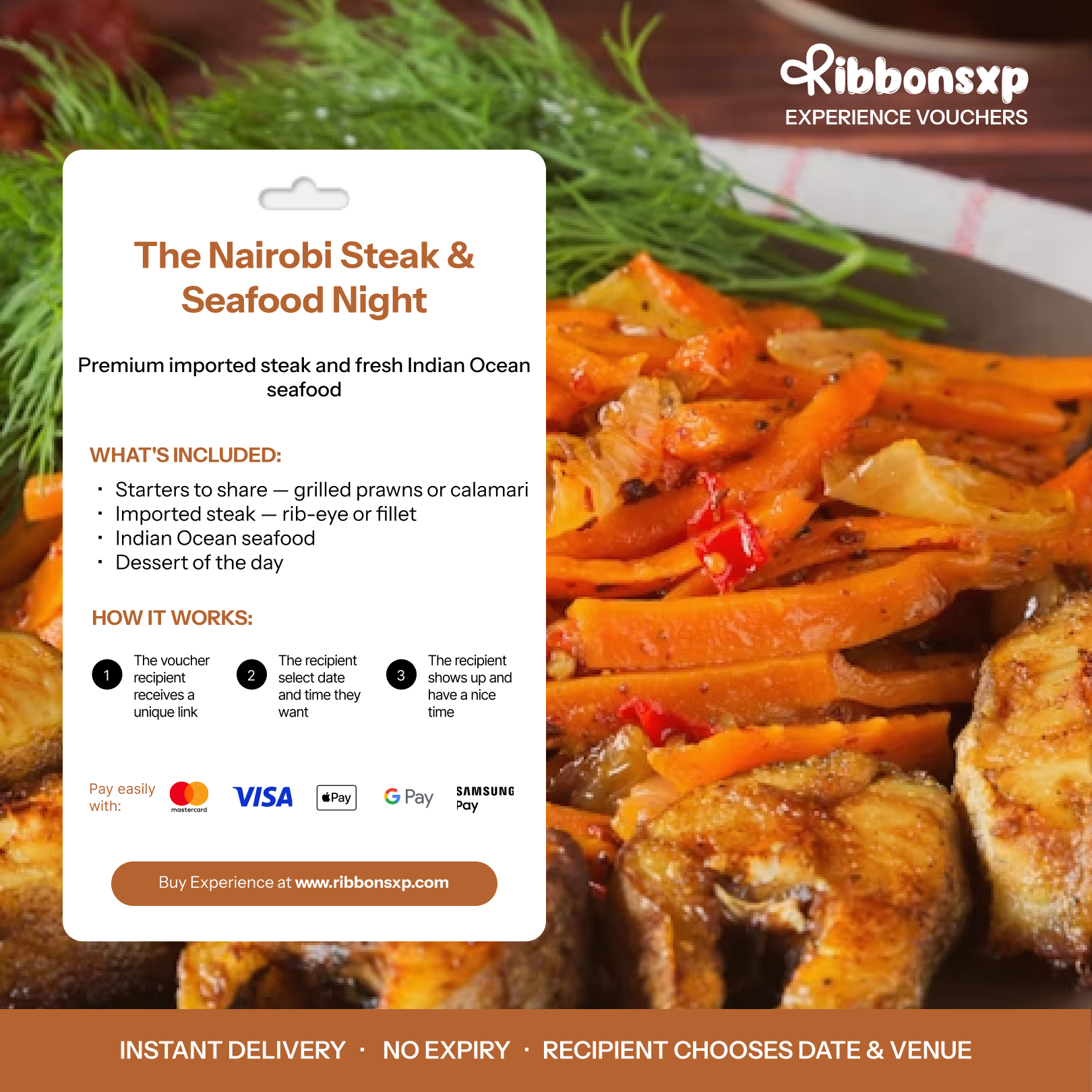 The Nairobi Steak & Seafood Night