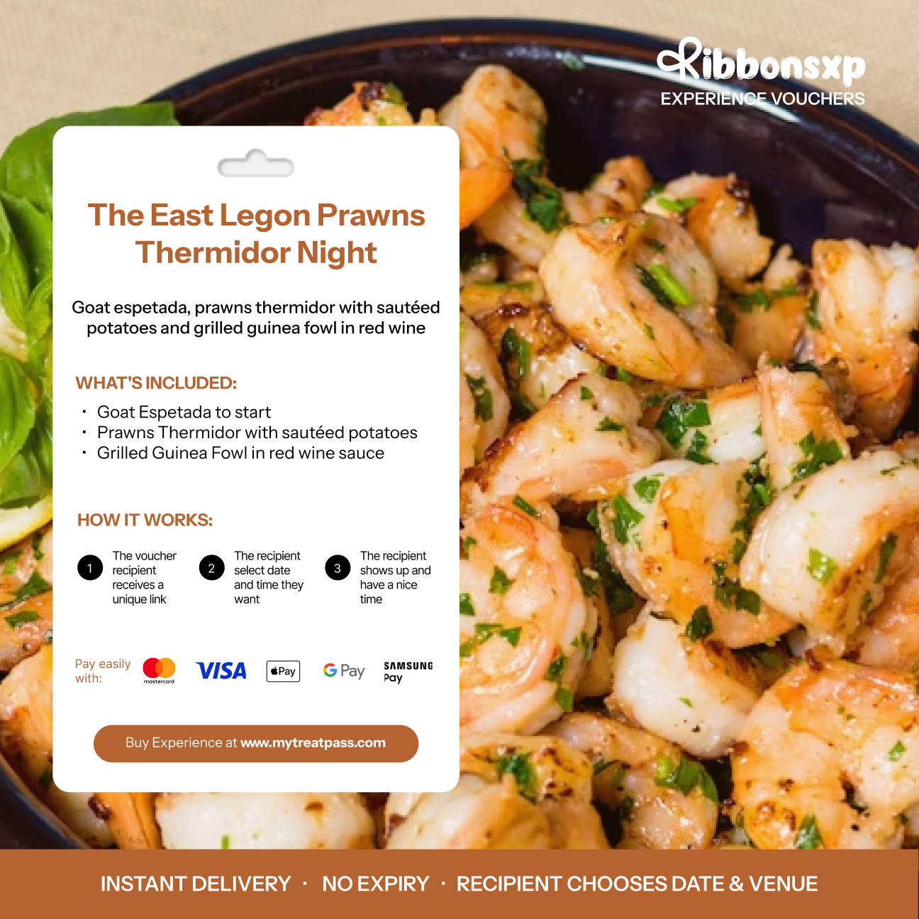 The East Legon Prawns Thermidor Night