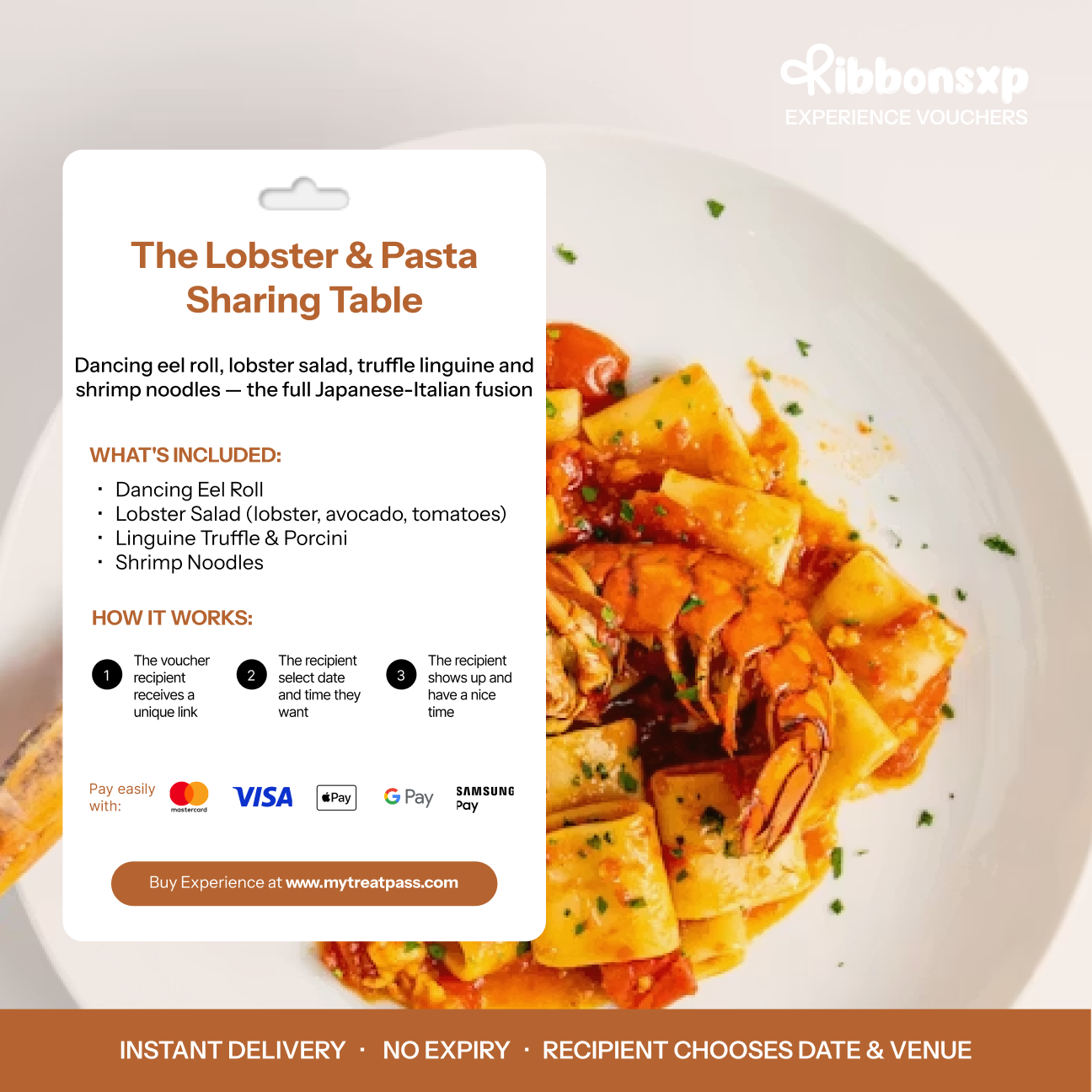 The Lobster & Pasta Sharing Table