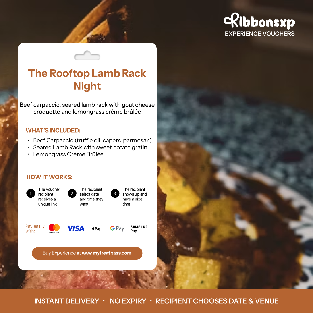 The Rooftop Lamb Rack Night
