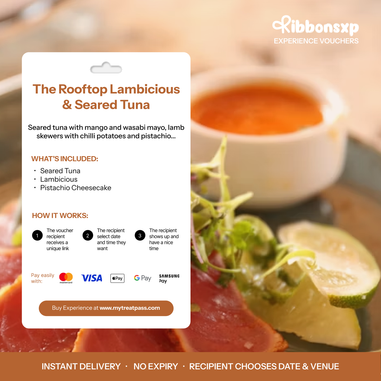The Rooftop Lambicious & Seared Tuna