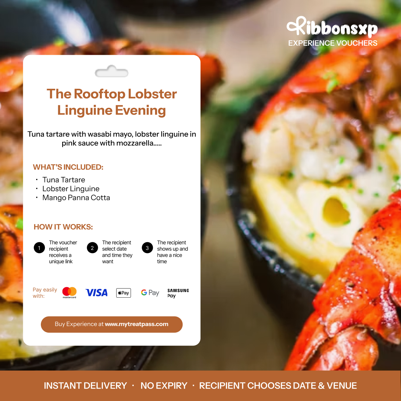 The Rooftop Lobster Linguine Evening
