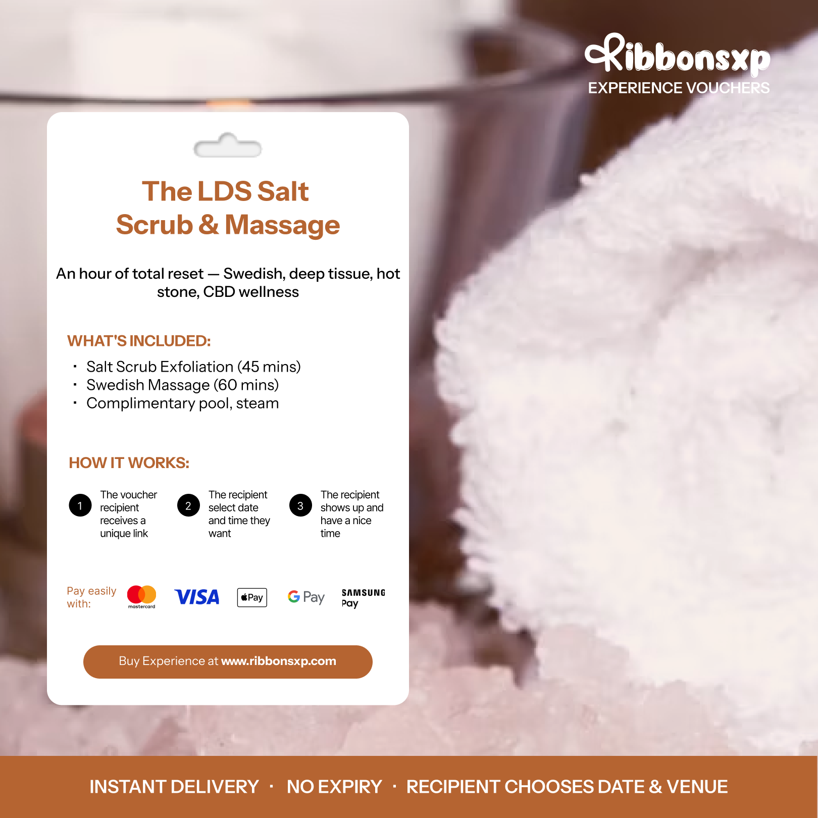 The LDS Salt Scrub & Massage