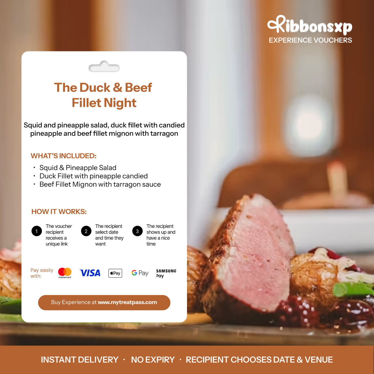 The Duck & Beef Fillet Night