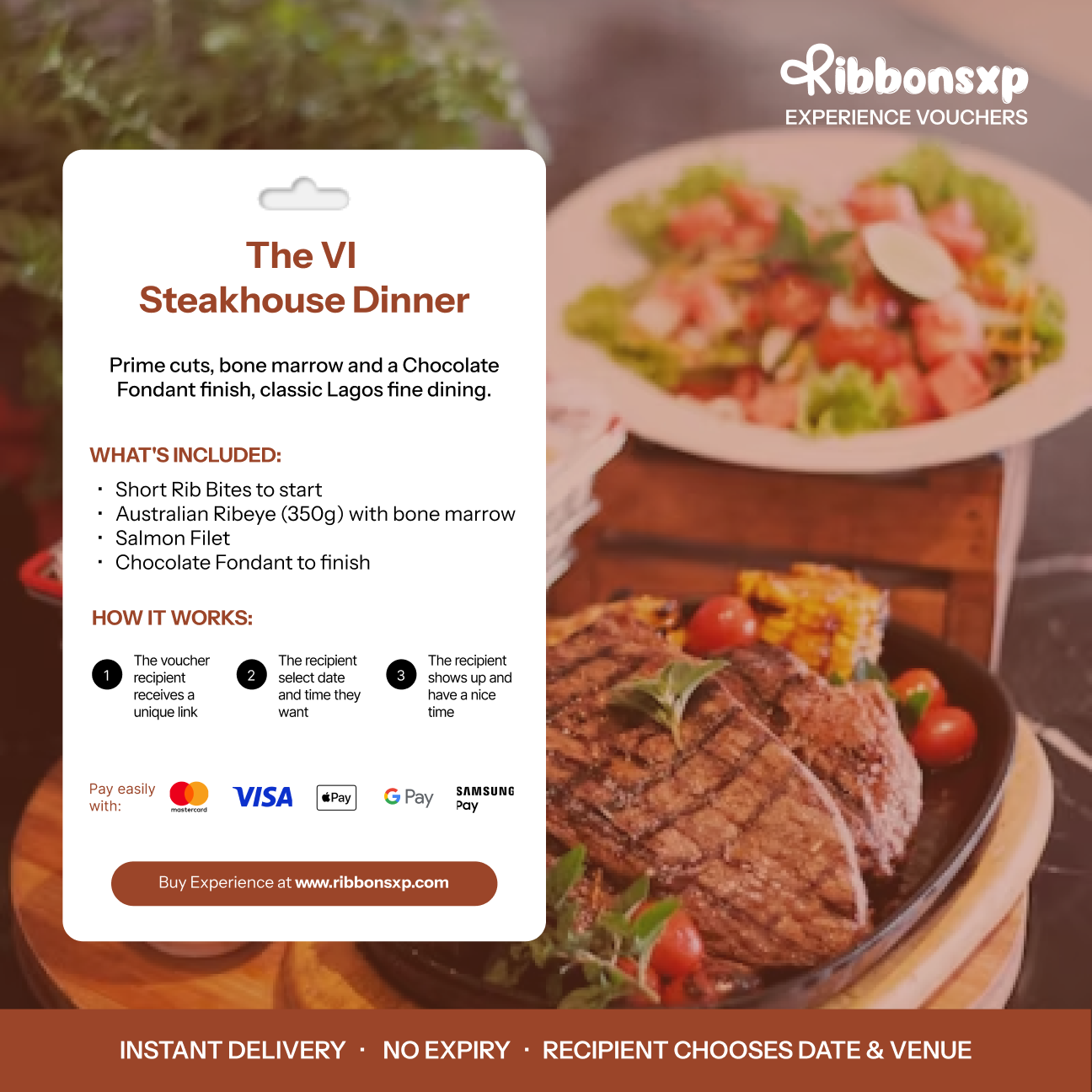 The VI Steakhouse Dinner