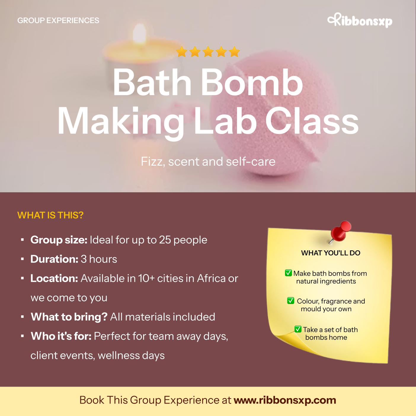 Bath Bomb Making Lab