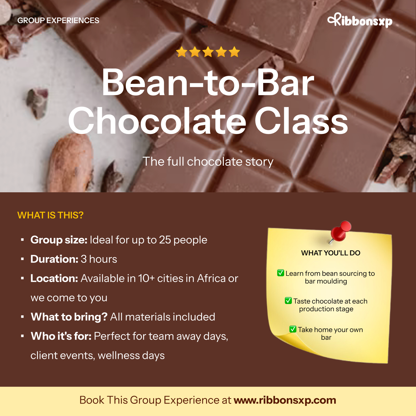 Bean-to-Bar Chocolate Class
