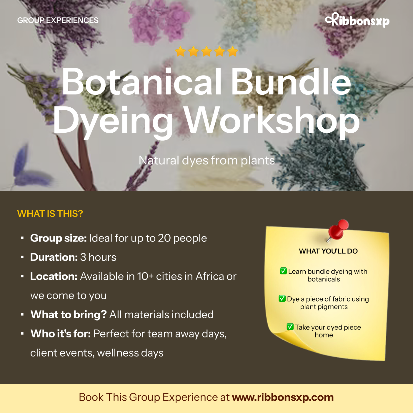 Botanical Bundle Dyeing Workshop