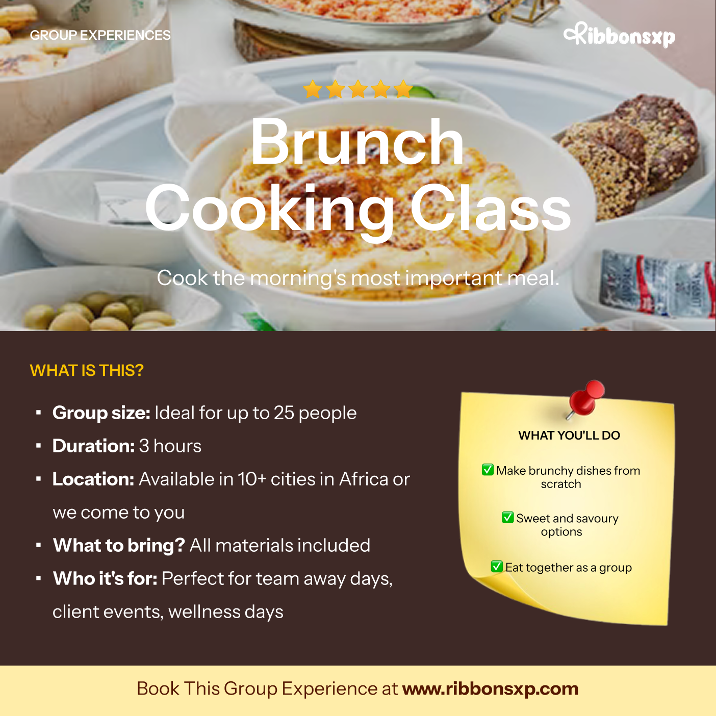 Brunch Cooking Class