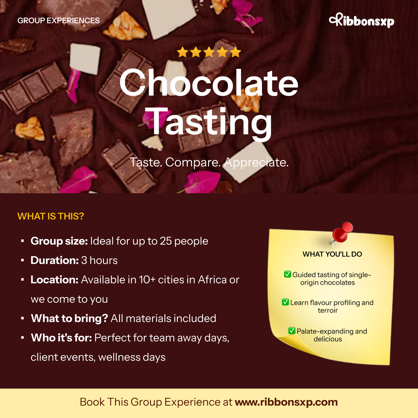 Chocolate Tasting