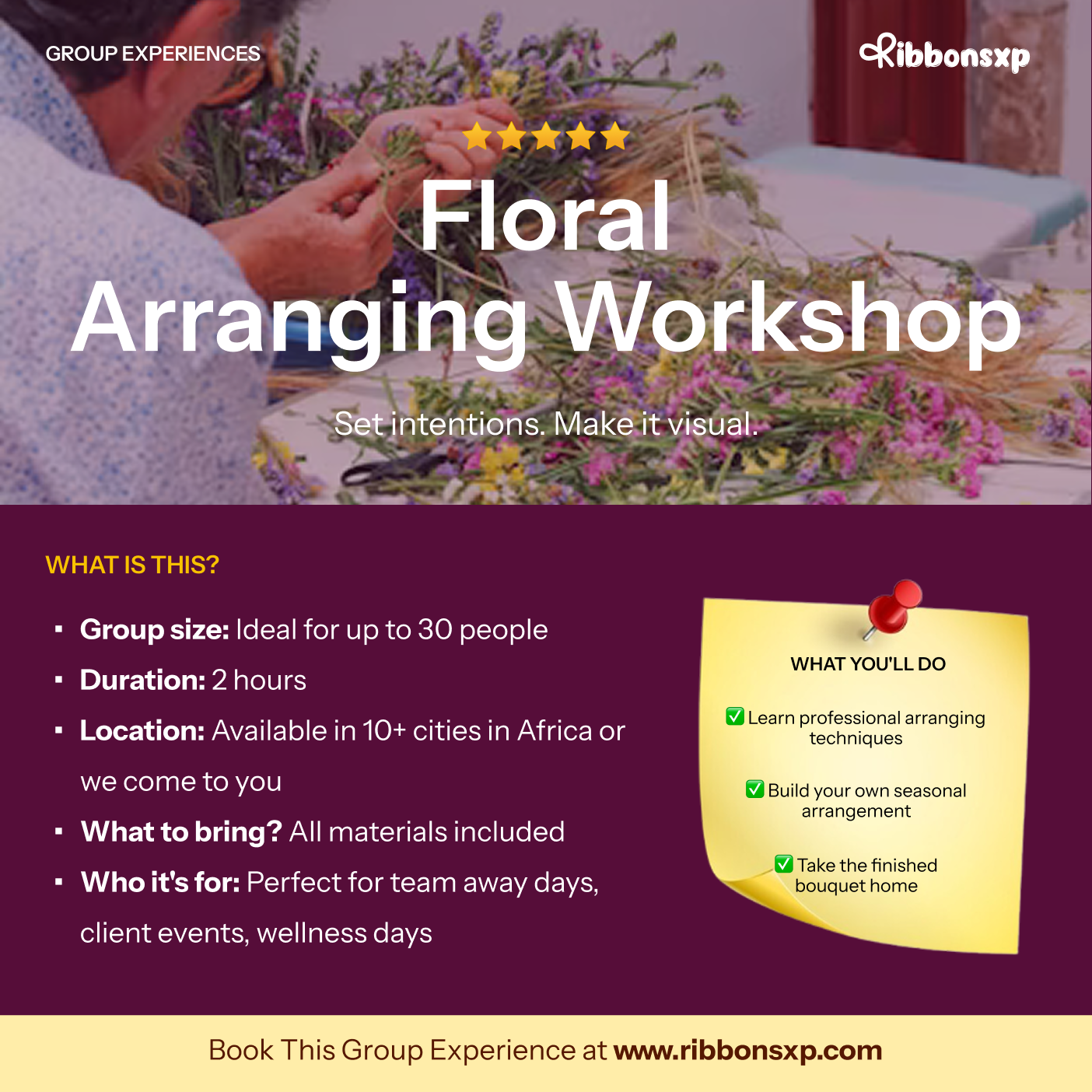 Floral Arranging Workshop