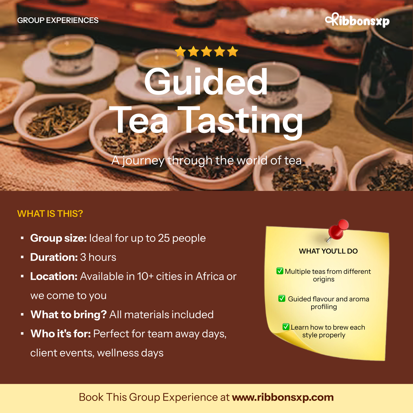 Guided Tea Tasting