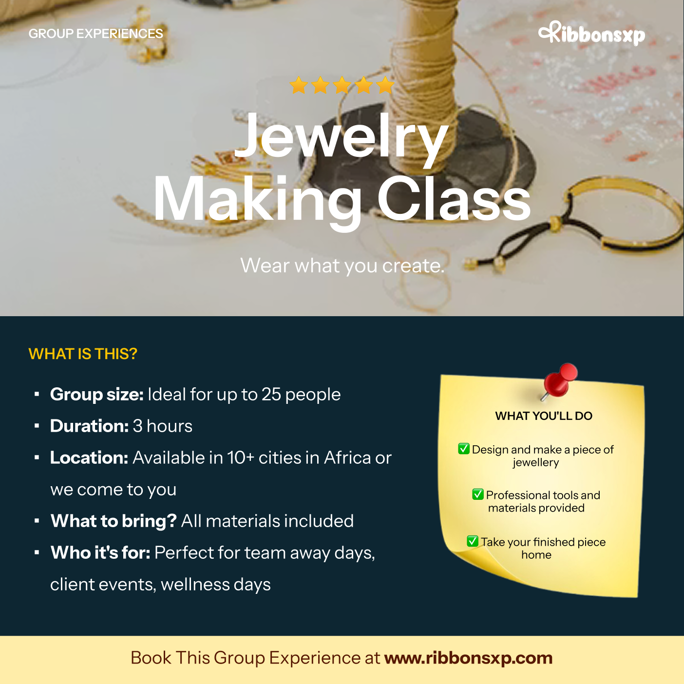Jewelry Making Class