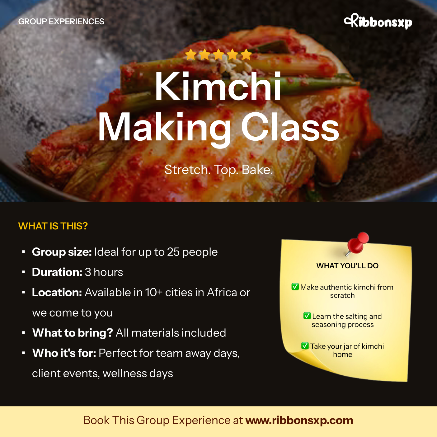 Kimchi Making Class