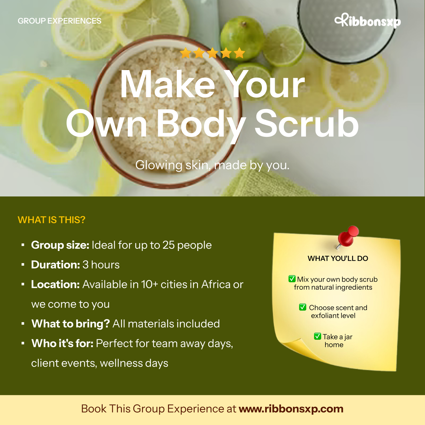 Make Your Own Body Scrub