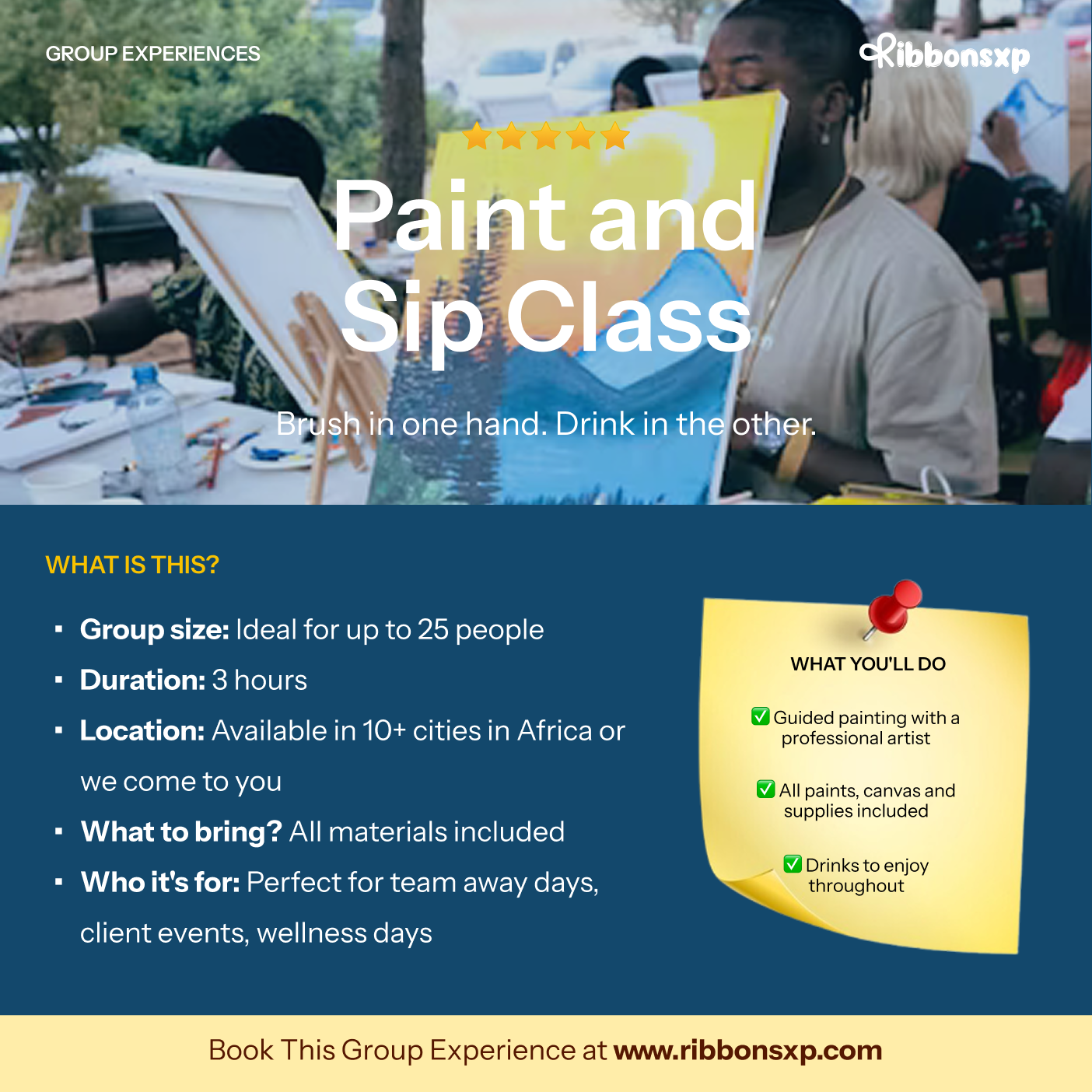 Paint and Sip Class
