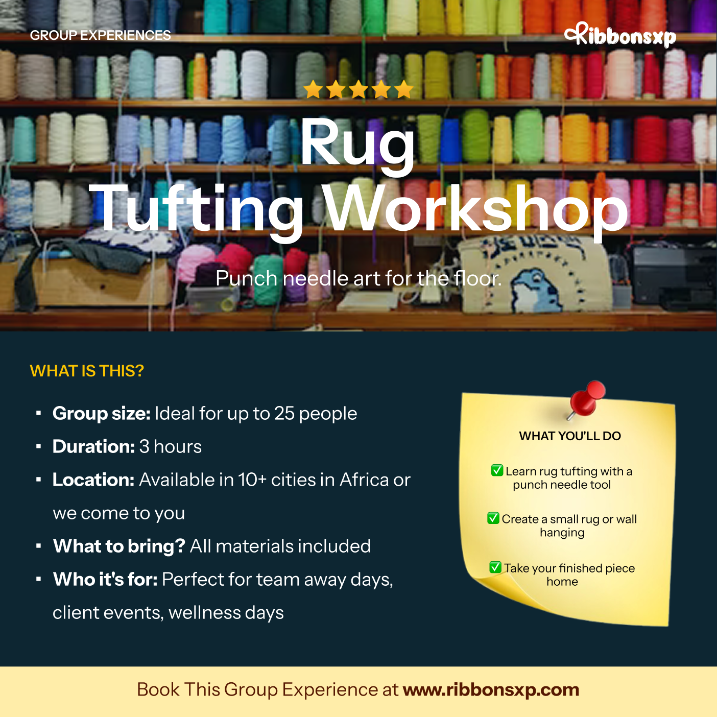 Rug Tufting Workshop