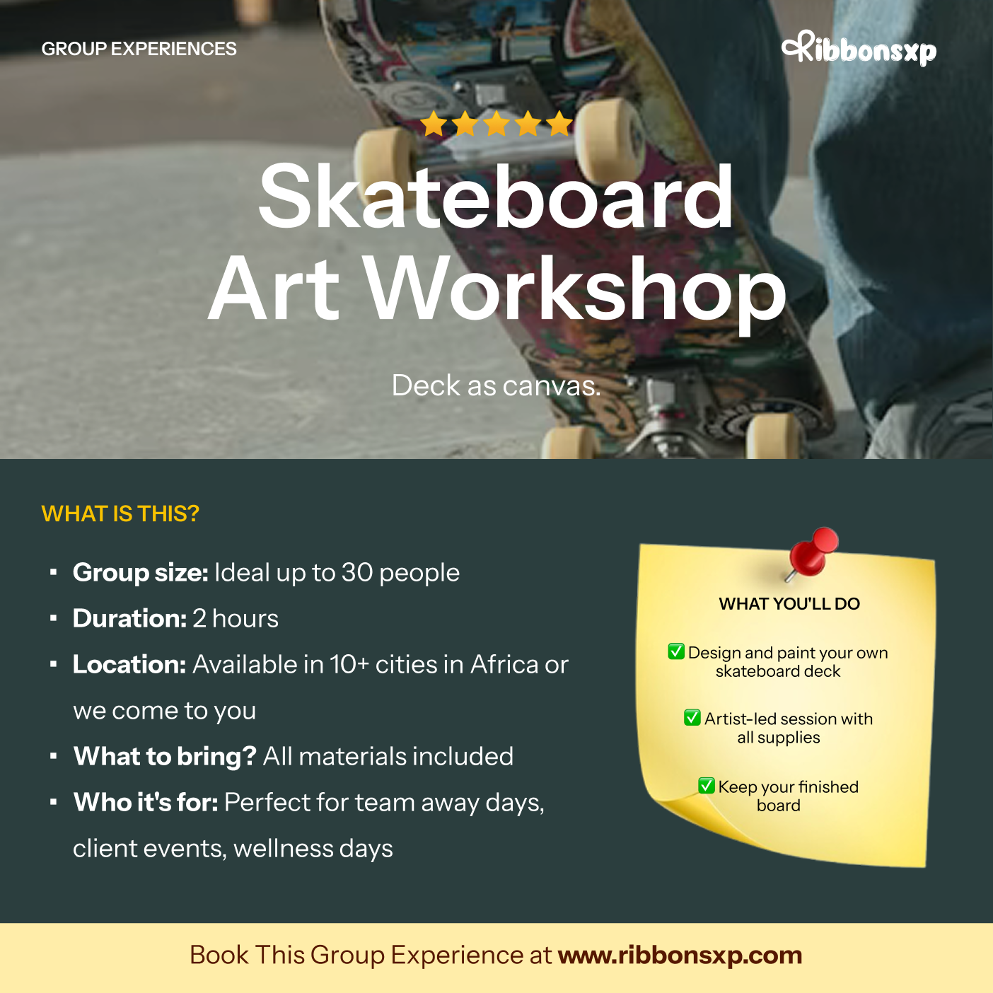 Skateboard Art Workshop
