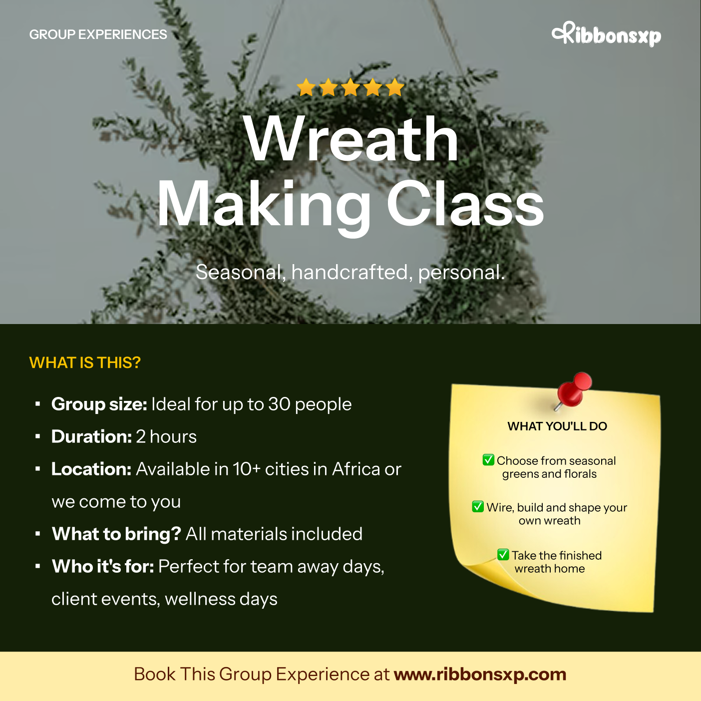 Wreath Making Class