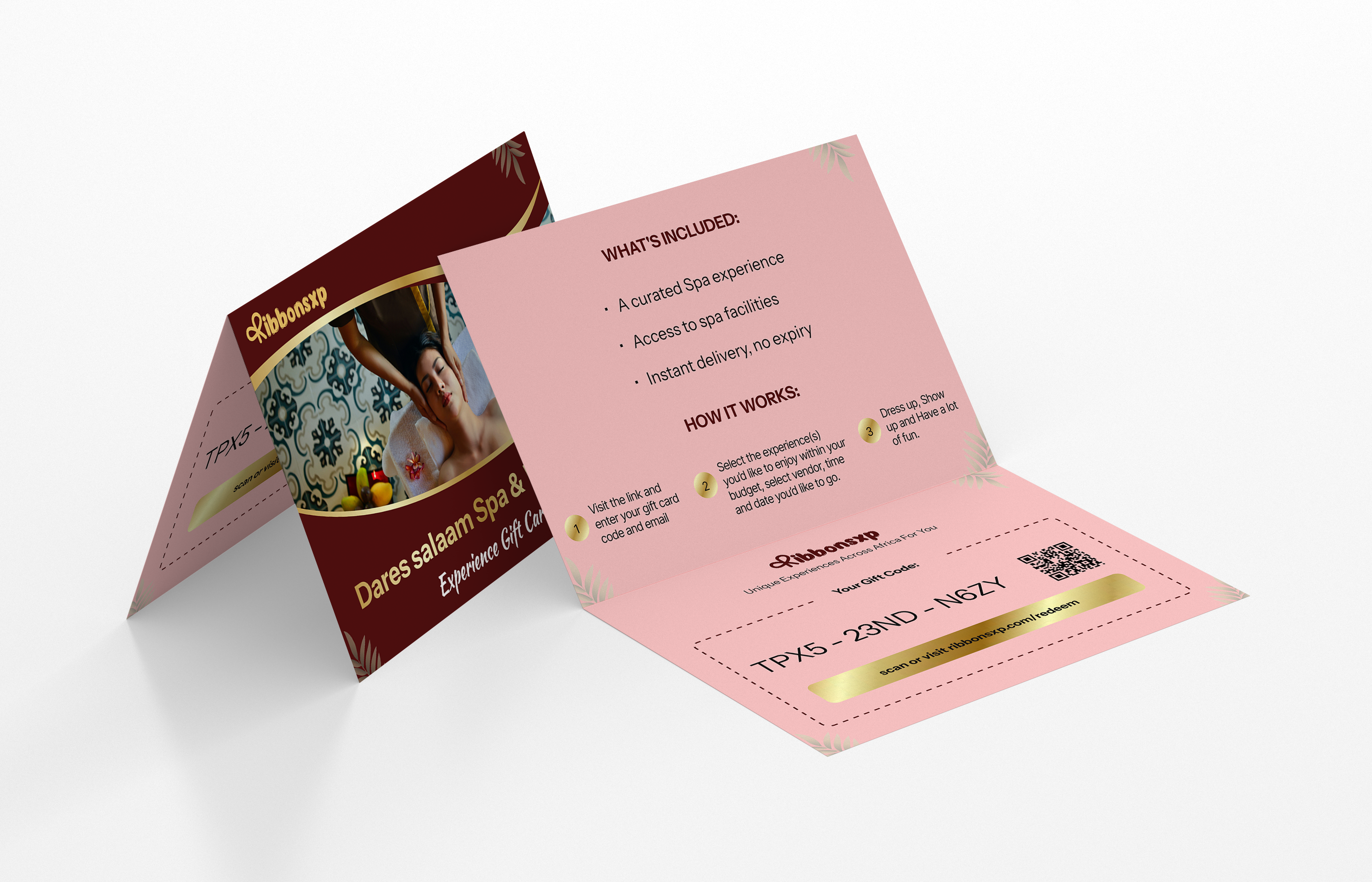Dar es Salaam physical gift card — opened