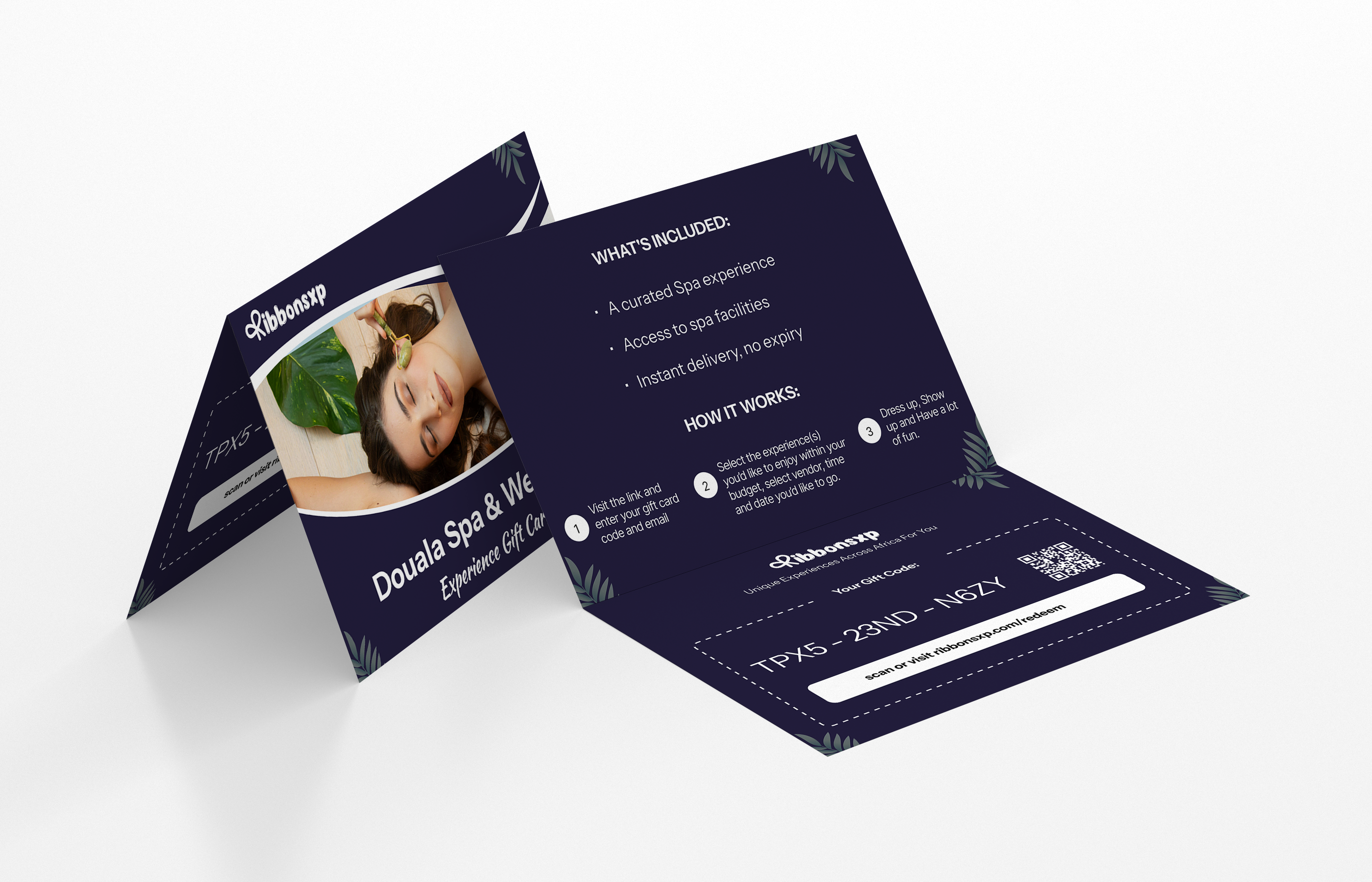 Douala physical gift card — opened