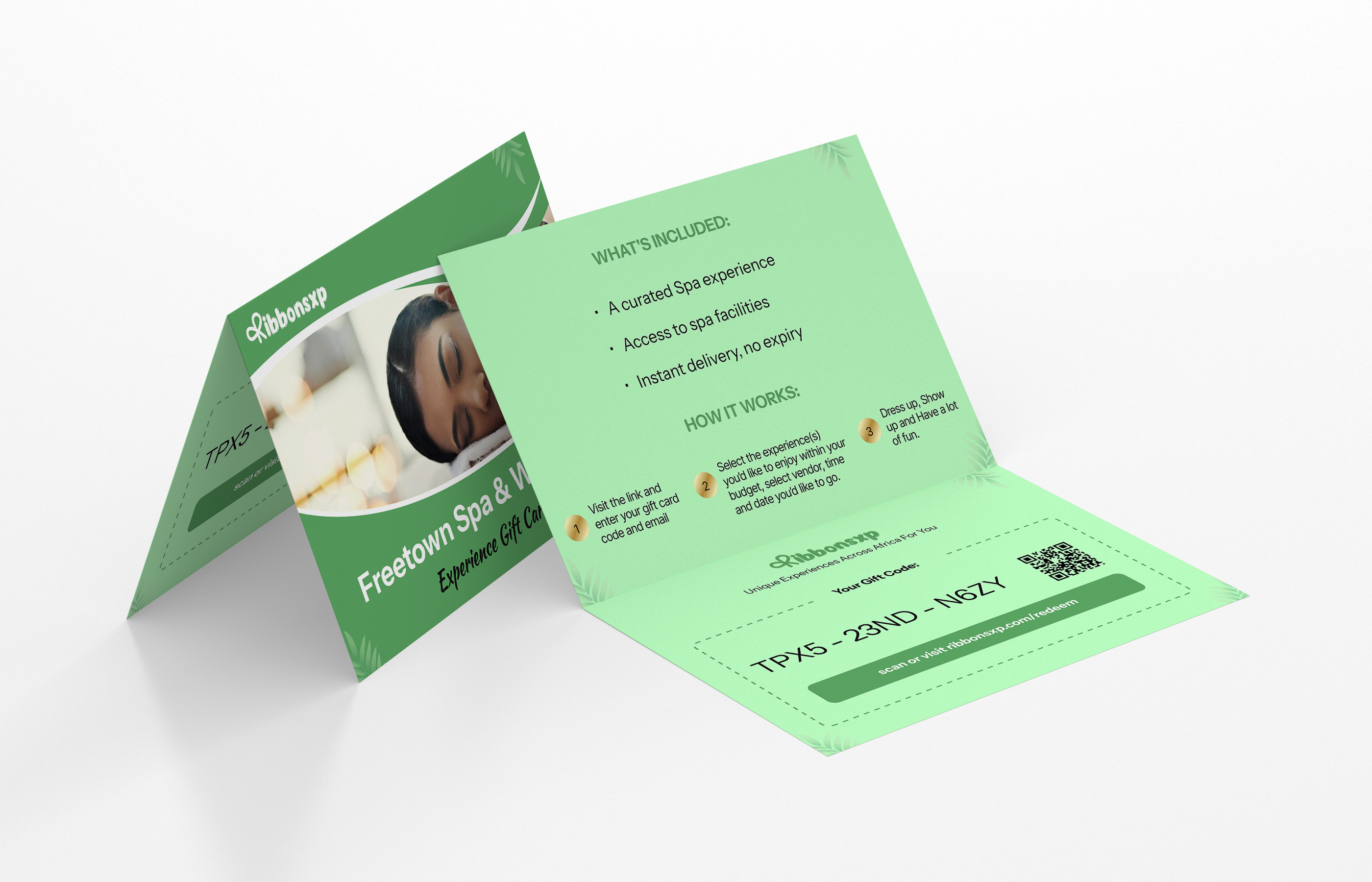 Freetown physical gift card — opened