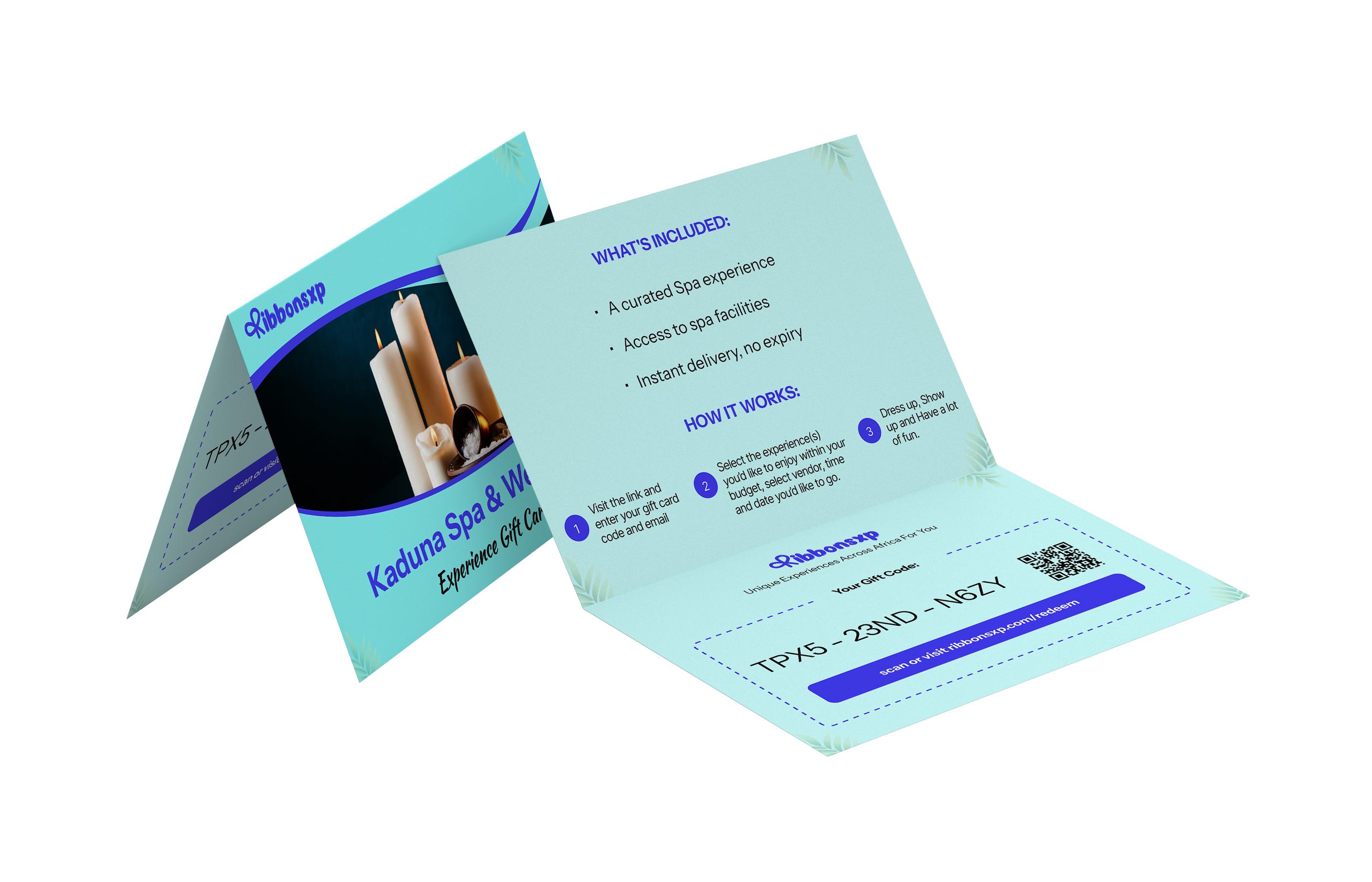 Kaduna physical gift card — opened
