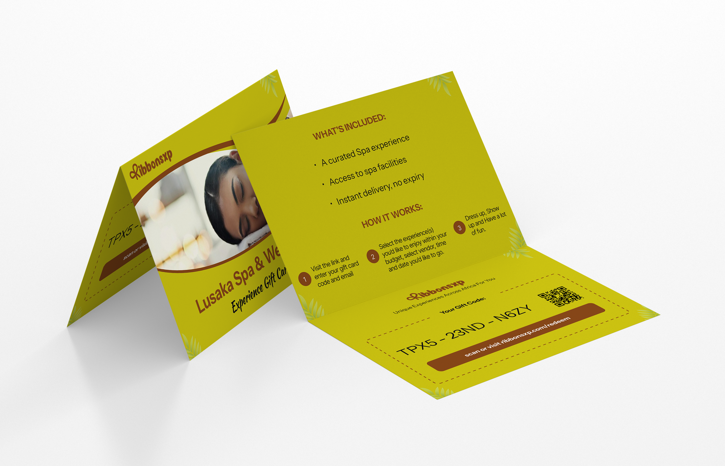 Lusaka physical gift card — opened