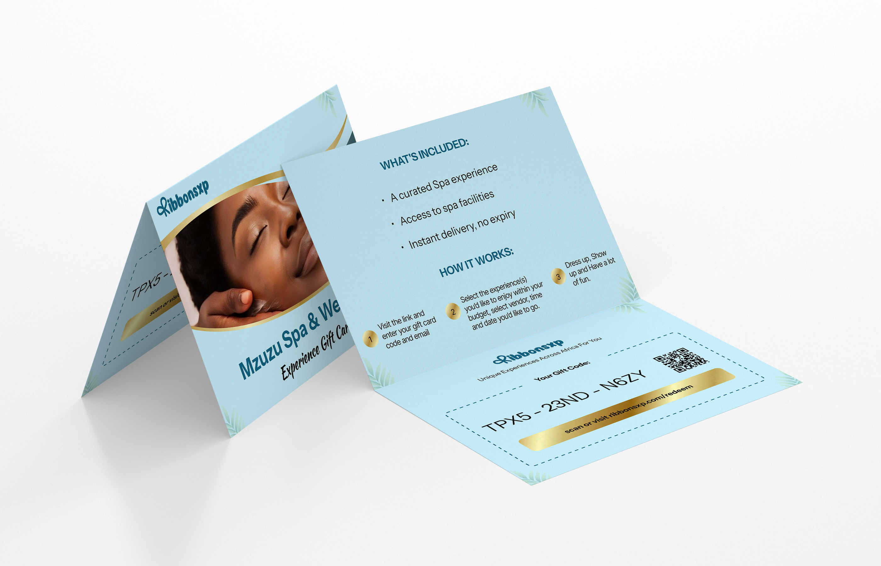 Mzuzu physical gift card — opened