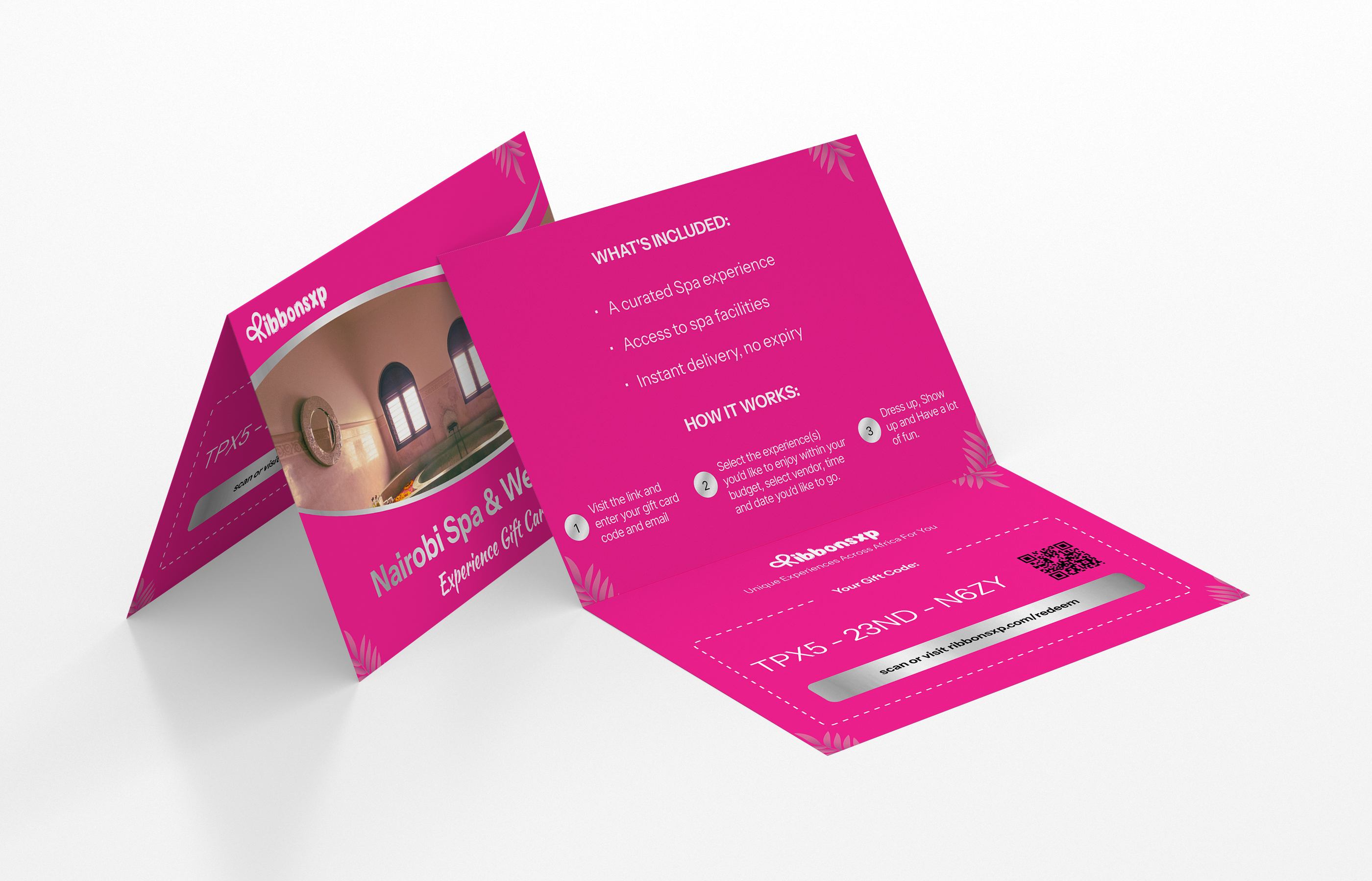 Nairobi physical gift card — opened
